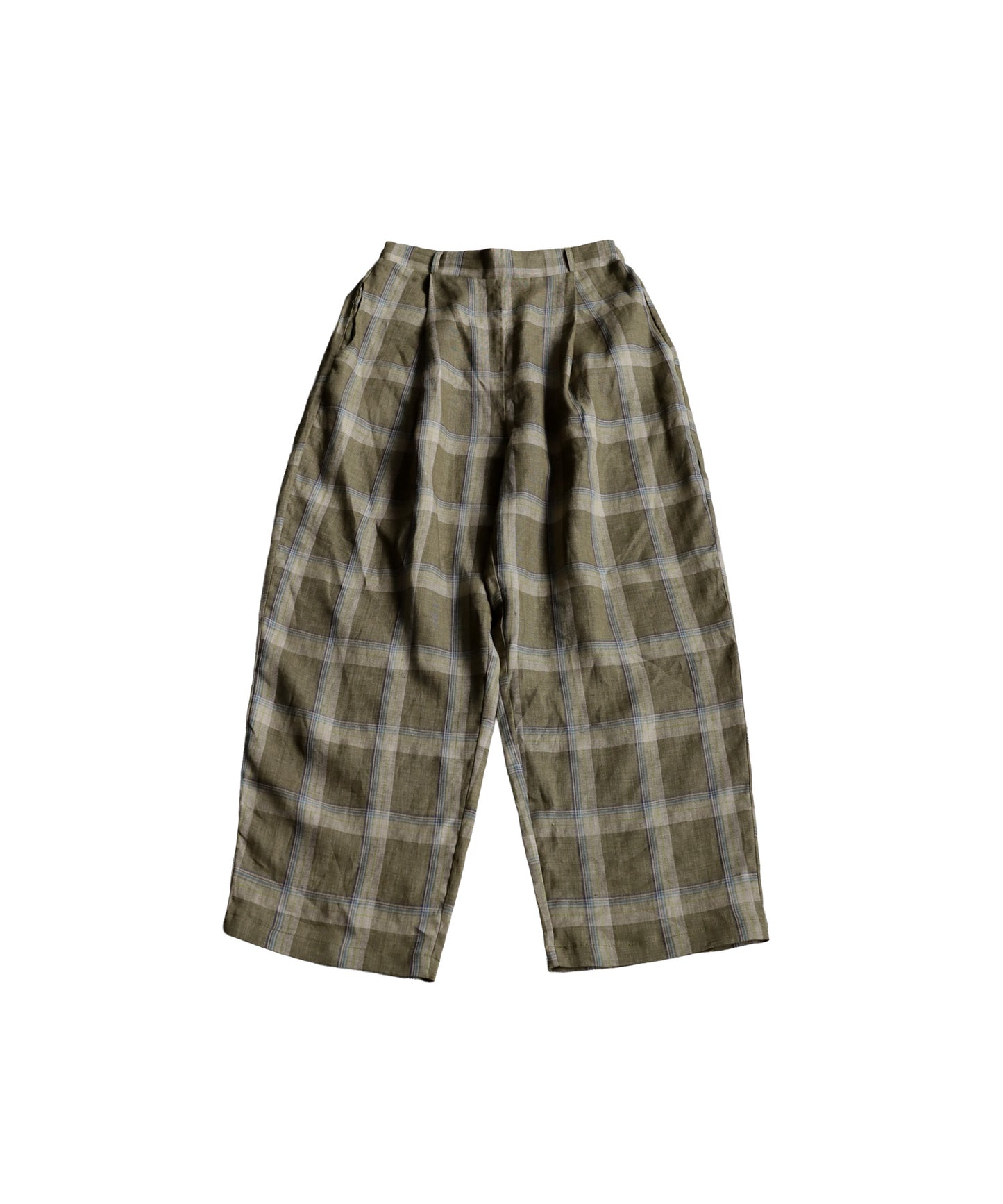 KYO Ladies Linen Checked Pants