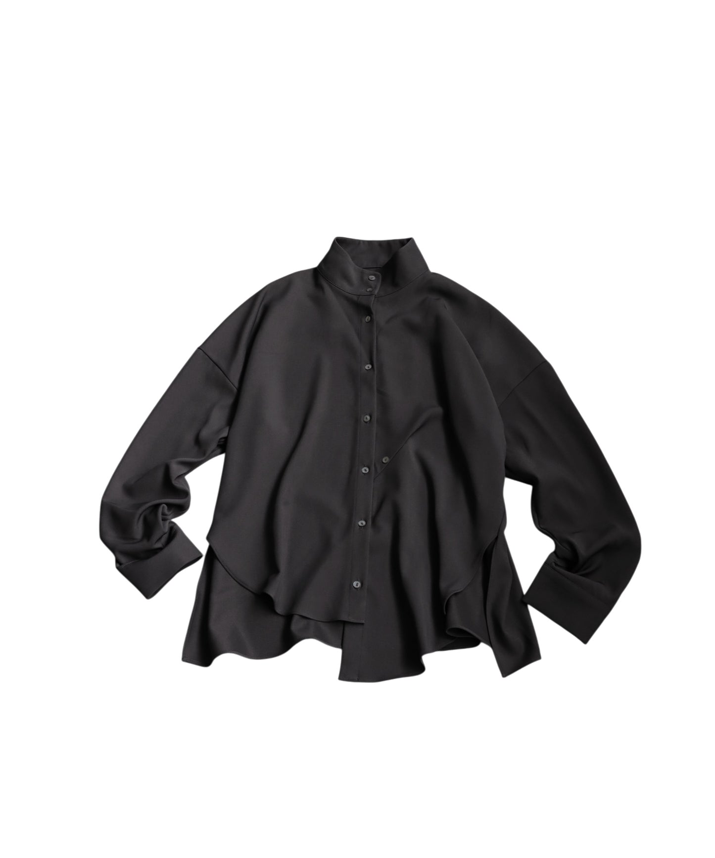 KYO Asymmetric Stand-Collar Shirt Ladies
