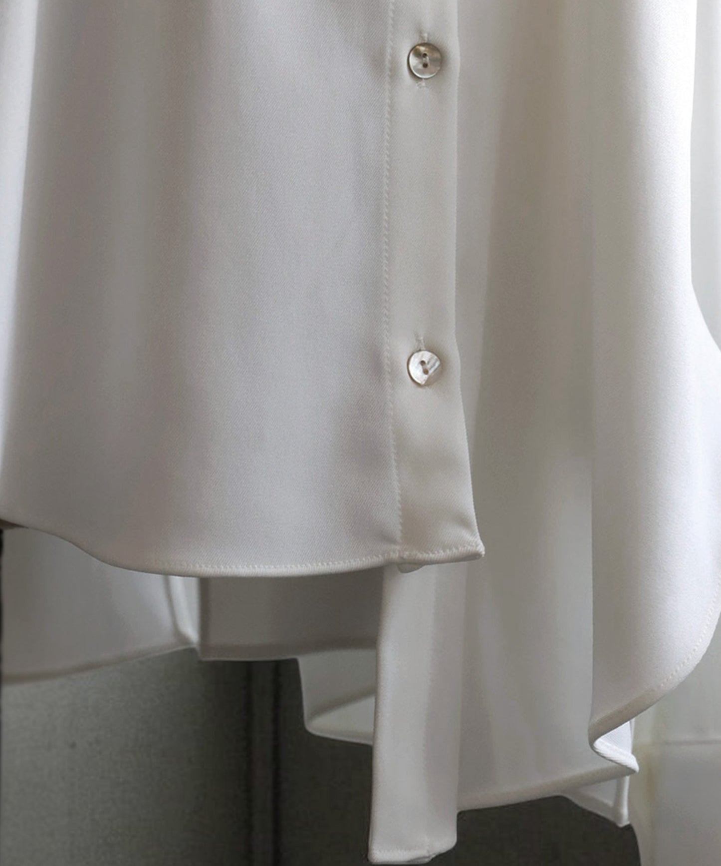 KYO Asymmetric Stand-Collar Shirt Ladies