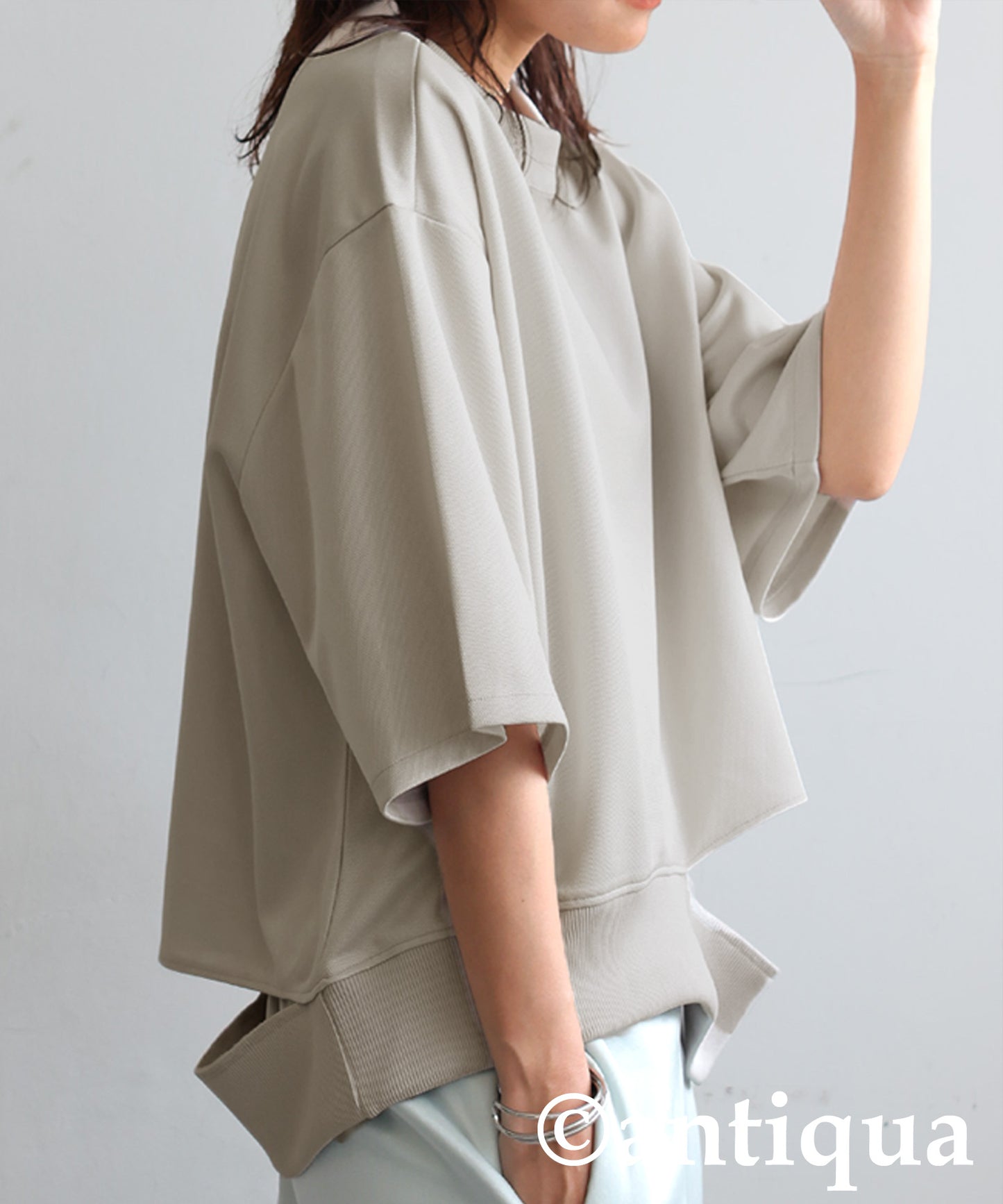 KYO Ladies Asymmetric Neck Top