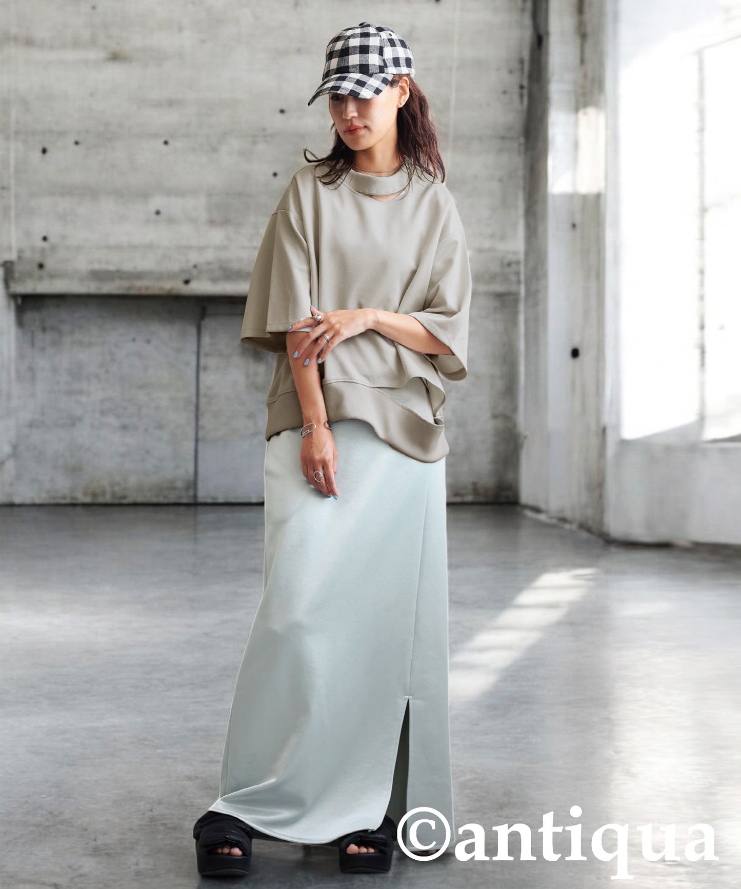 KYO Ladies Asymmetric Neck Top