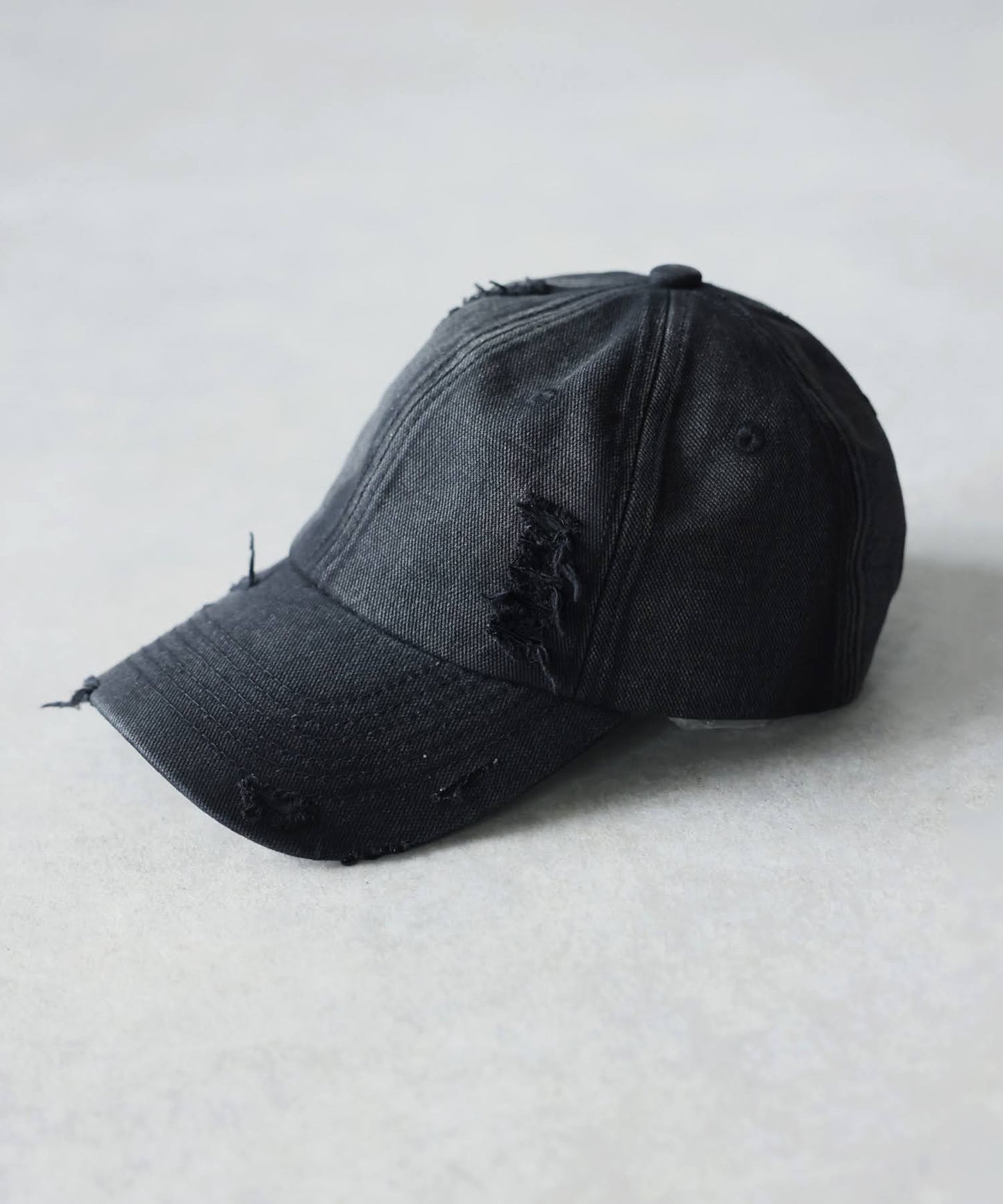 KYO 100% Cotton Distressed Cap Ladies