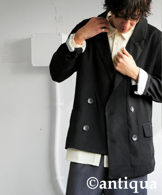 Asymmetric Double Jacket Men’s