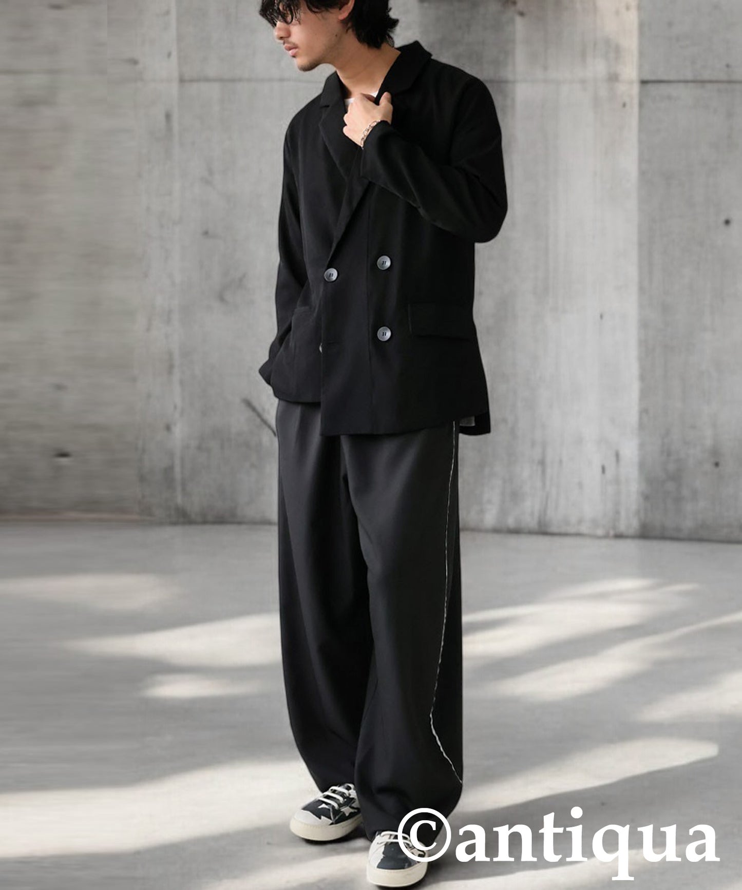 Asymmetric Double Jacket Men’s