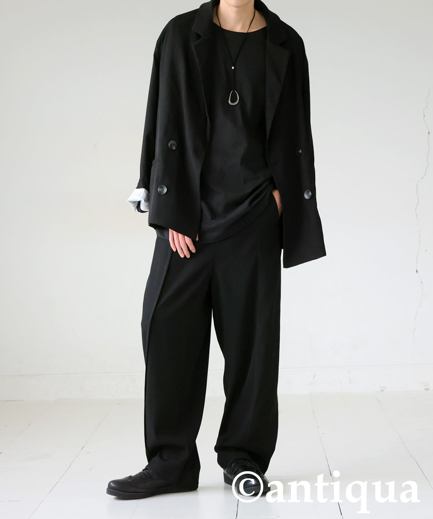 Asymmetric Double Jacket Men’s