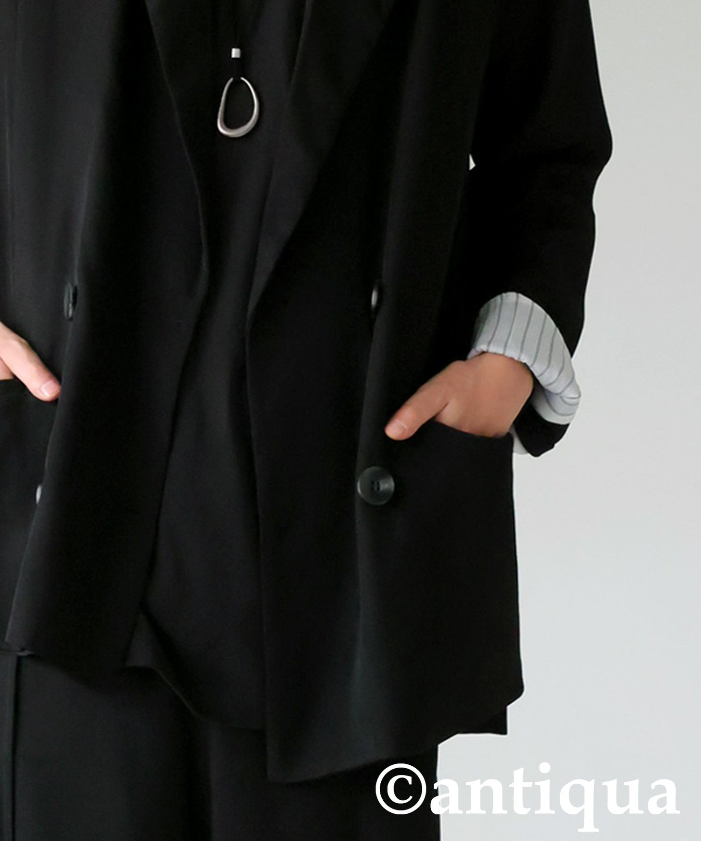 Asymmetric Double Jacket Men’s