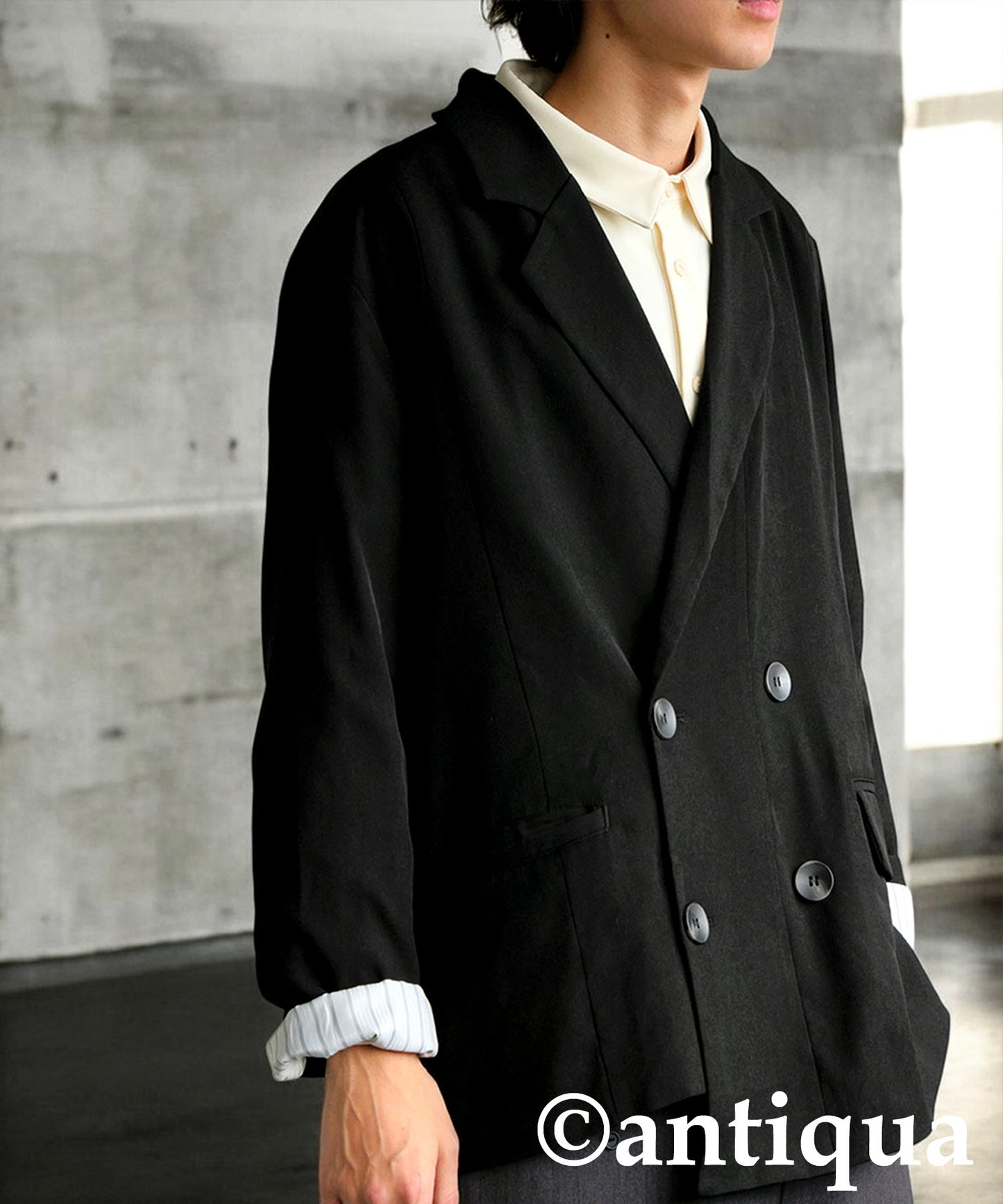 Asymmetric Double Jacket Men’s