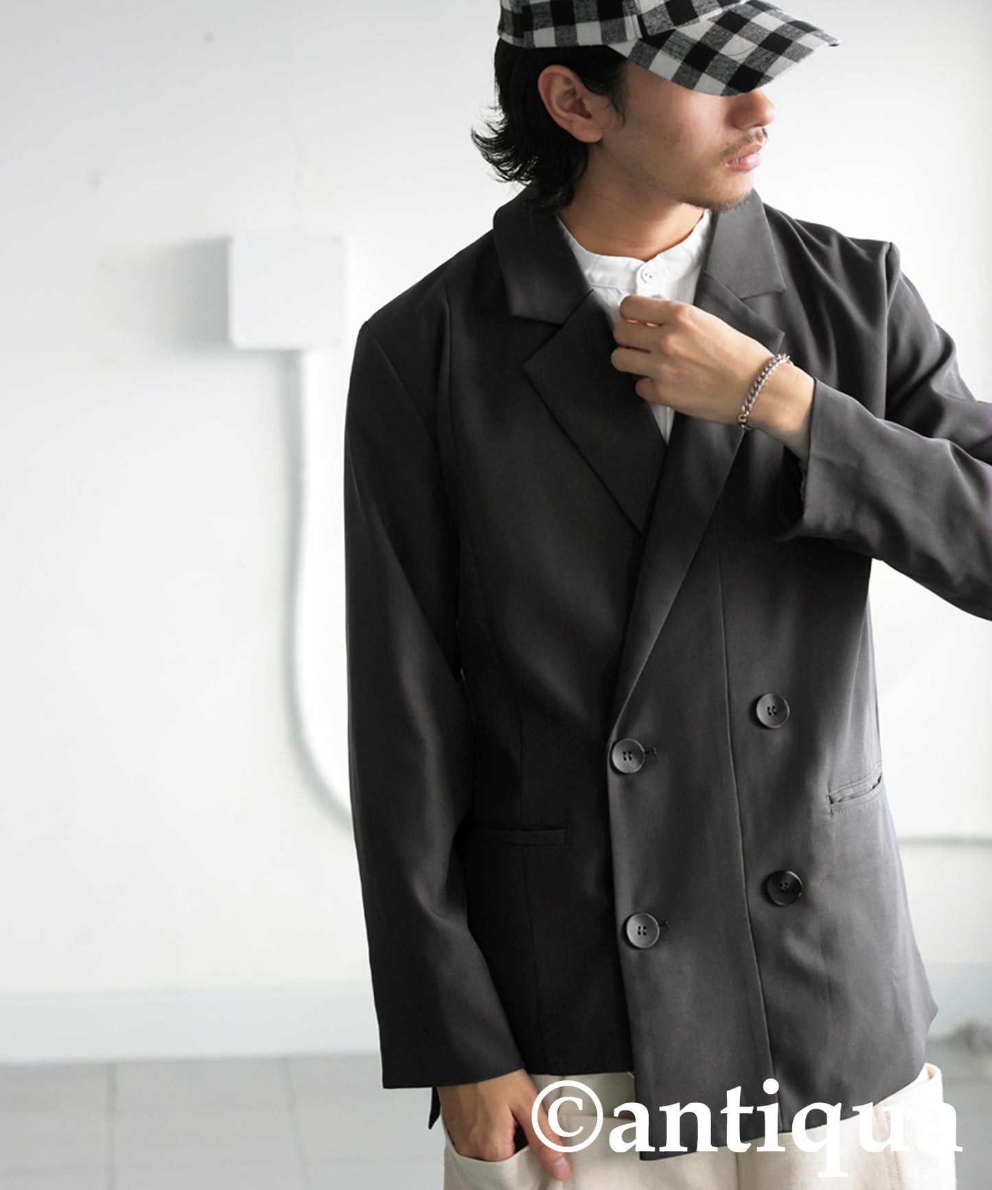 Asymmetric Double Jacket Men’s