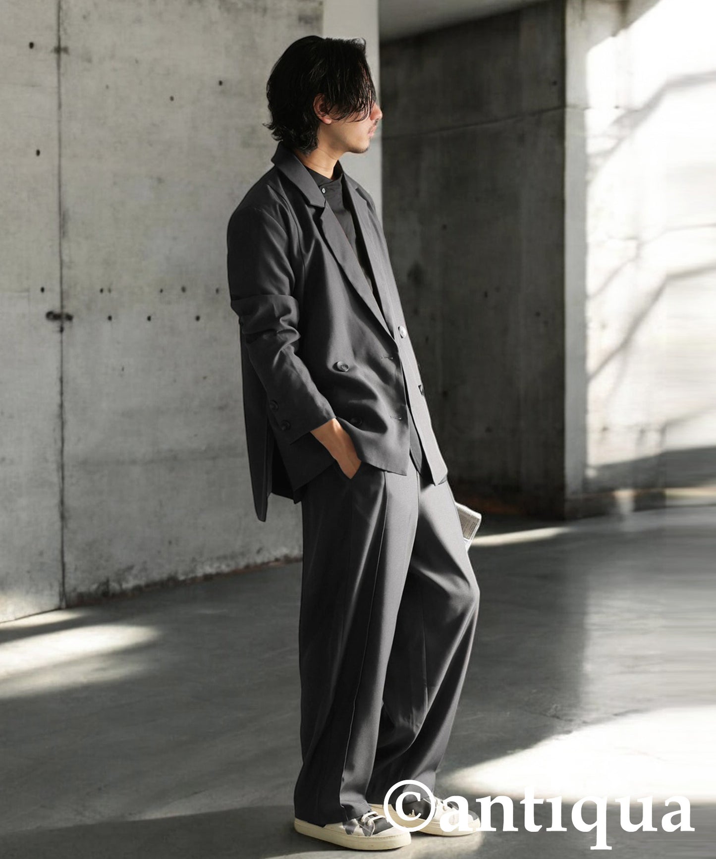 Asymmetric Double Jacket Men’s