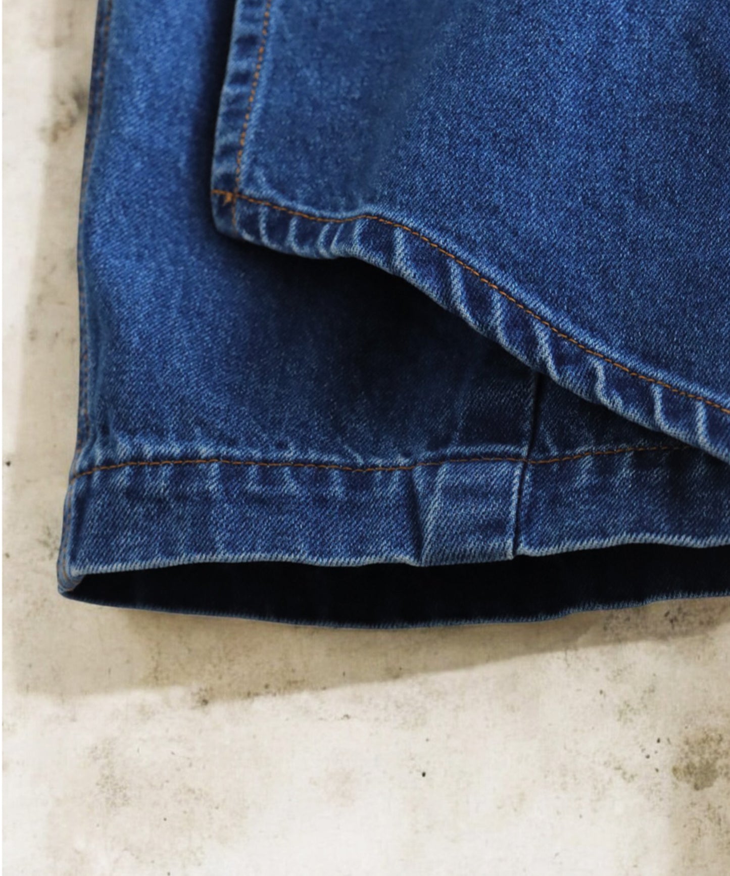 KYO Wrap-Style Curved Denim Ladies