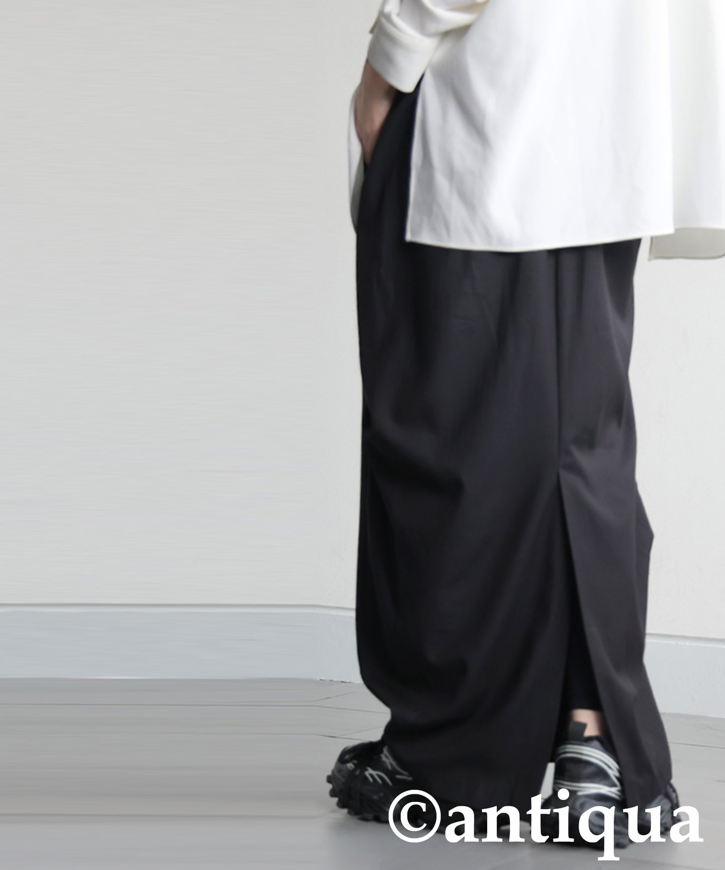 KYO Draped Long Skirt Ladies