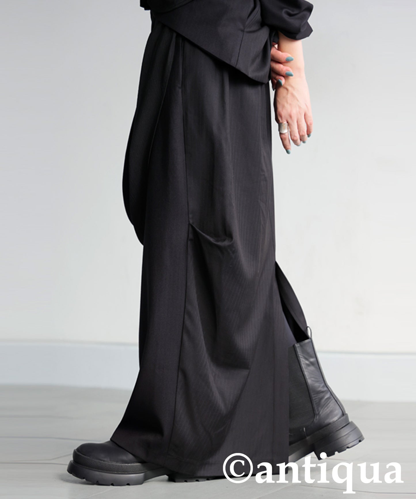 KYO Draped Long Skirt Ladies