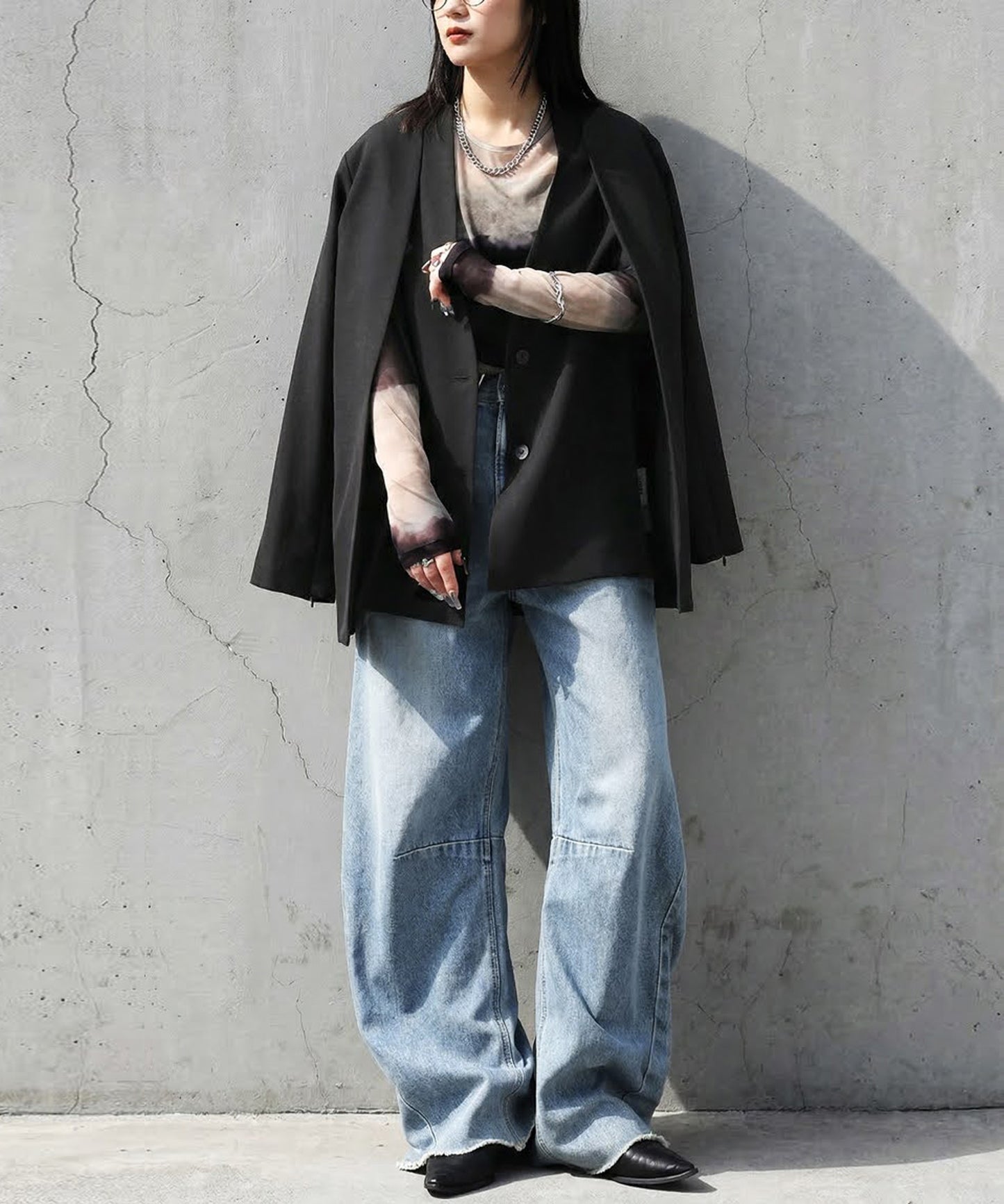 KYO Collarless Jacket Ladies