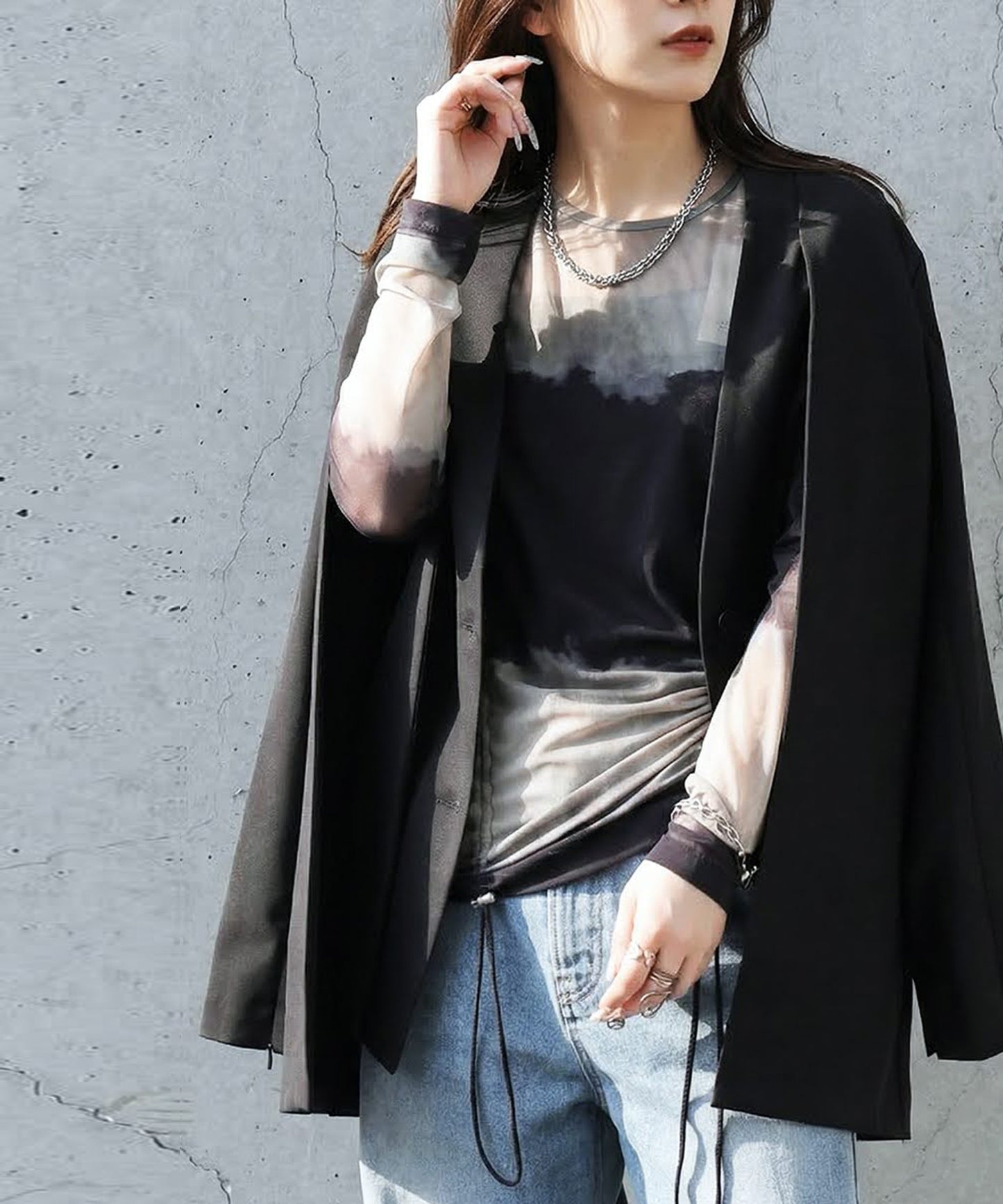 KYO Collarless Jacket Ladies