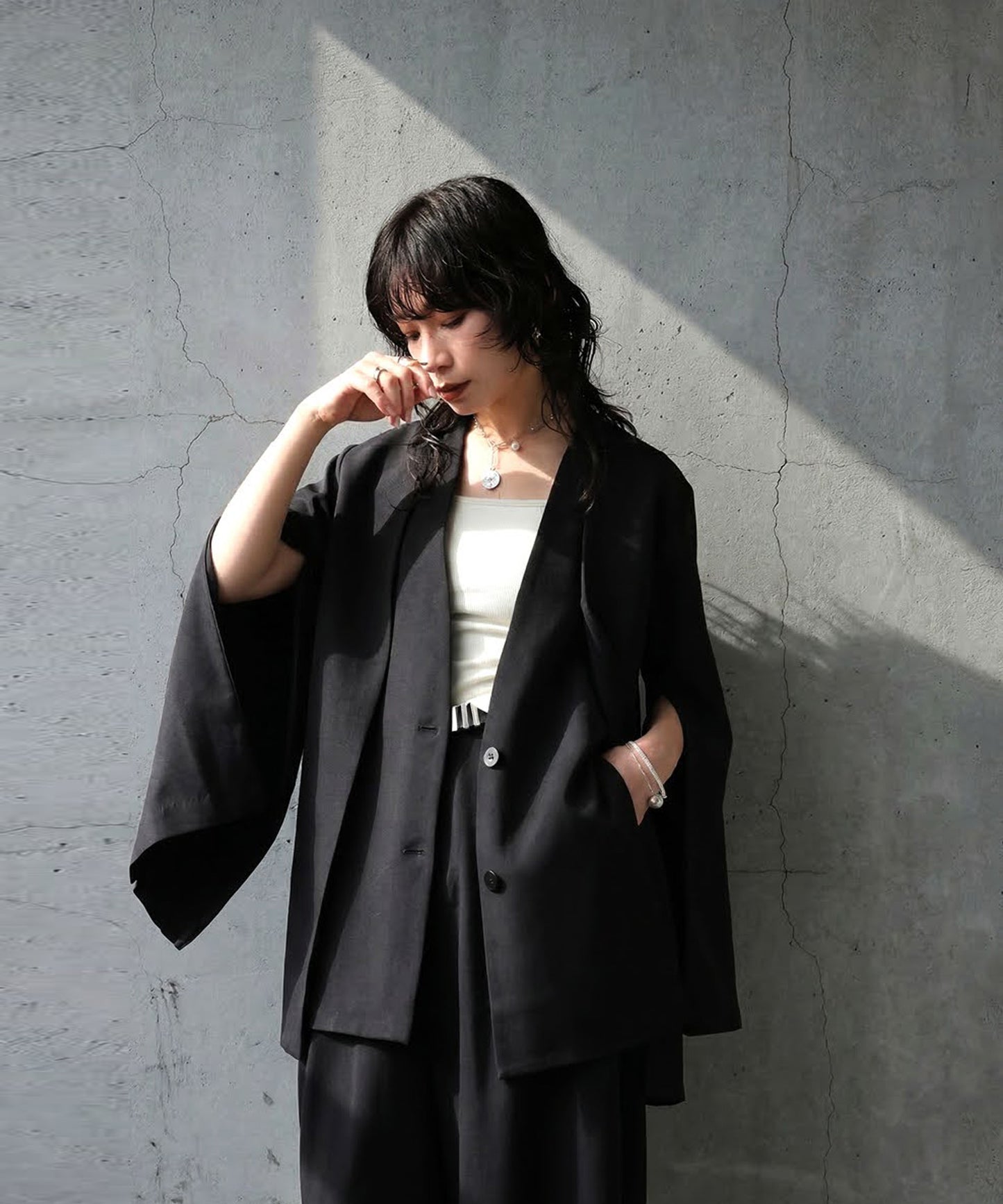 KYO Collarless Jacket Ladies