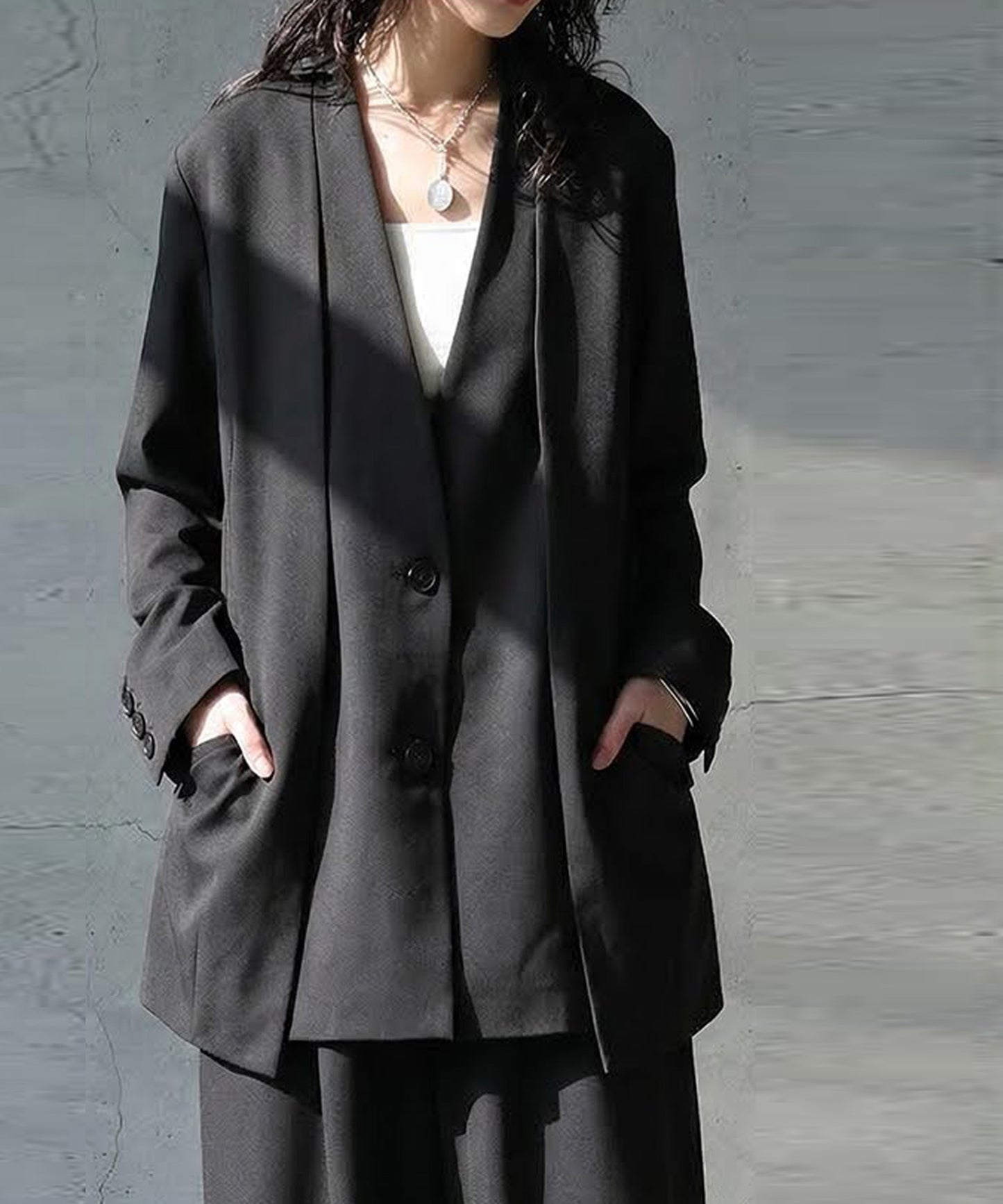 KYO Collarless Jacket Ladies