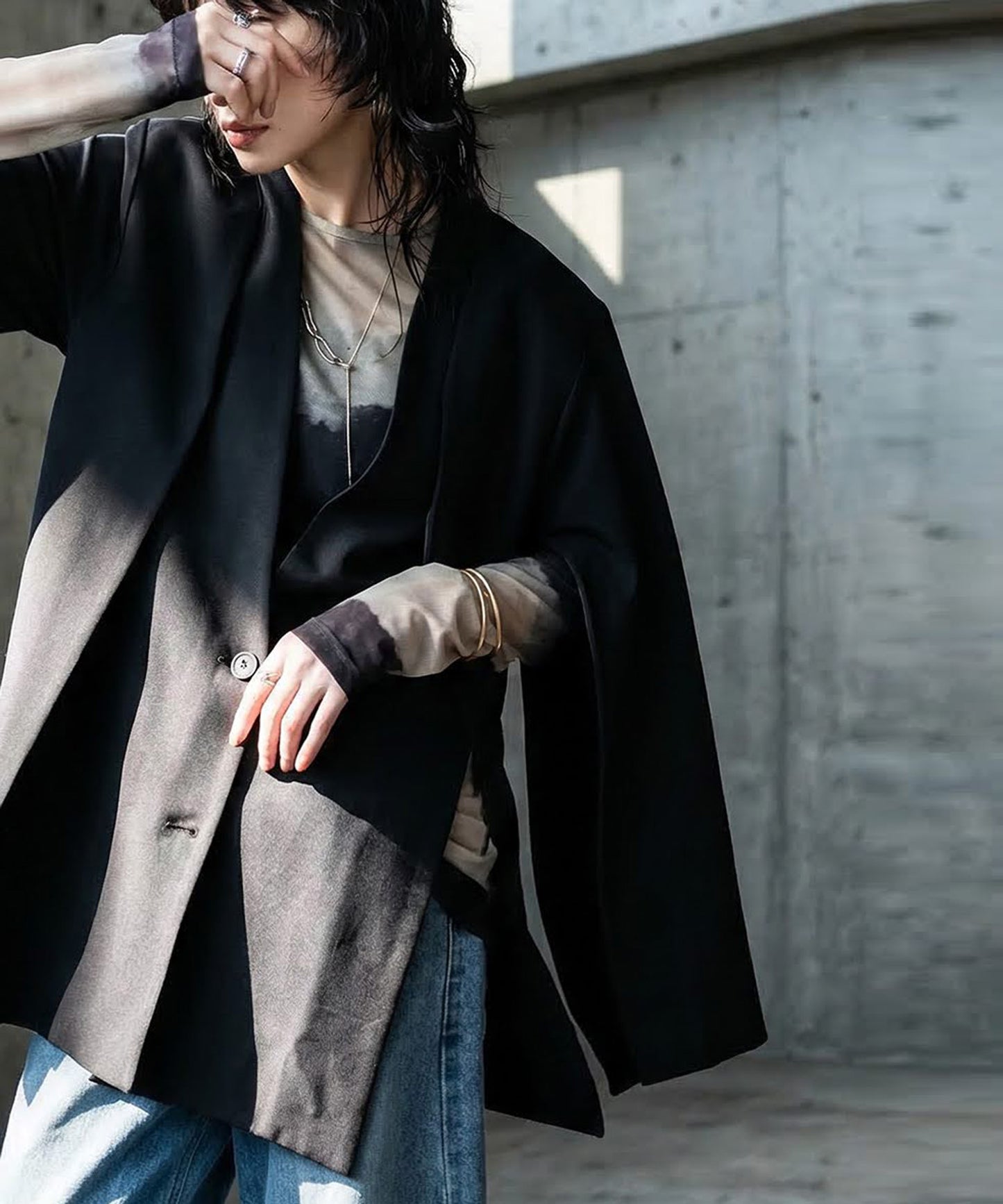 KYO Collarless Jacket Ladies