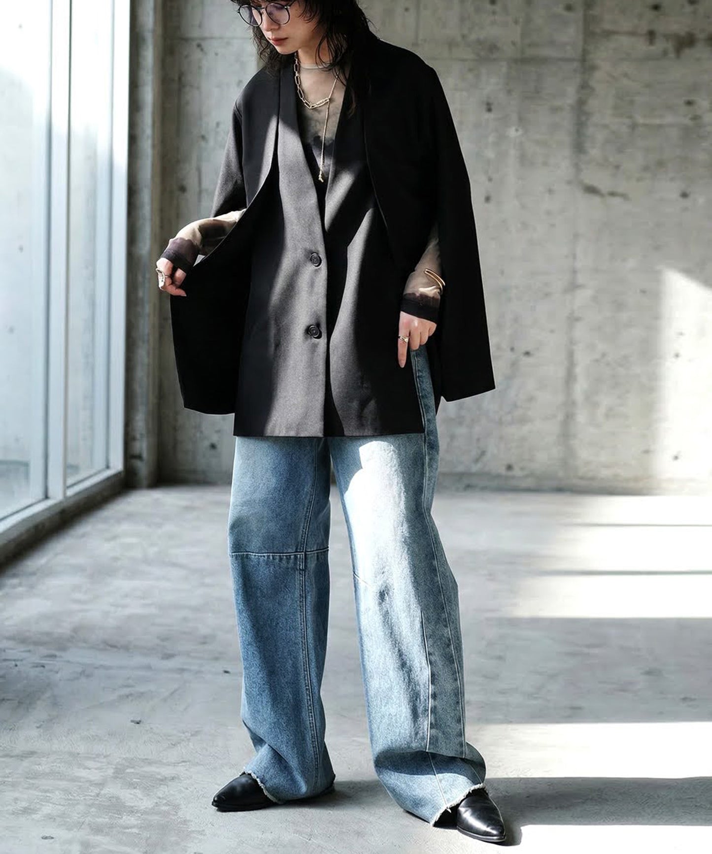 KYO Collarless Jacket Ladies
