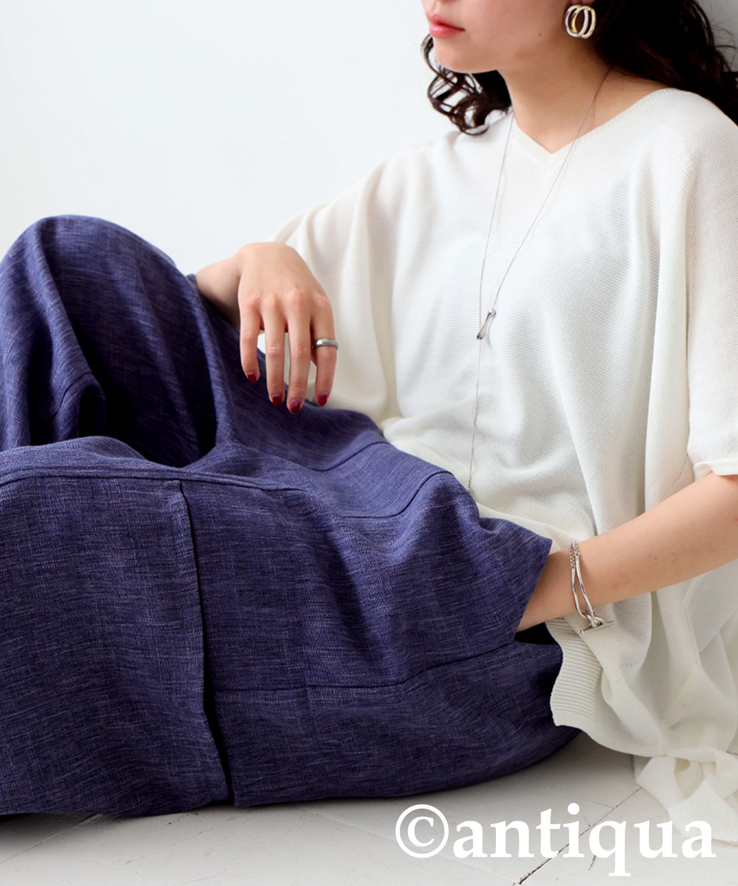 KYO Ladies Linen-Touch Modified Cargo Pants