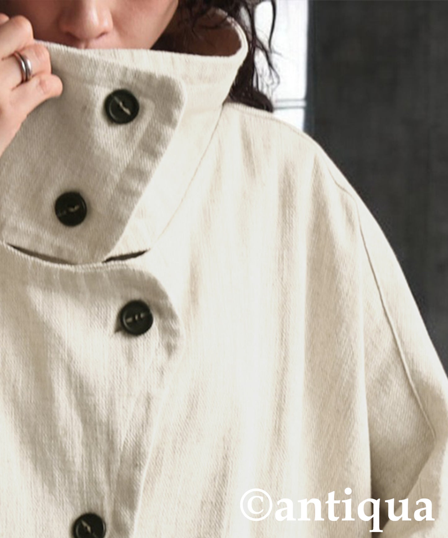 KYO Ladies Linen Cocoon Jacket