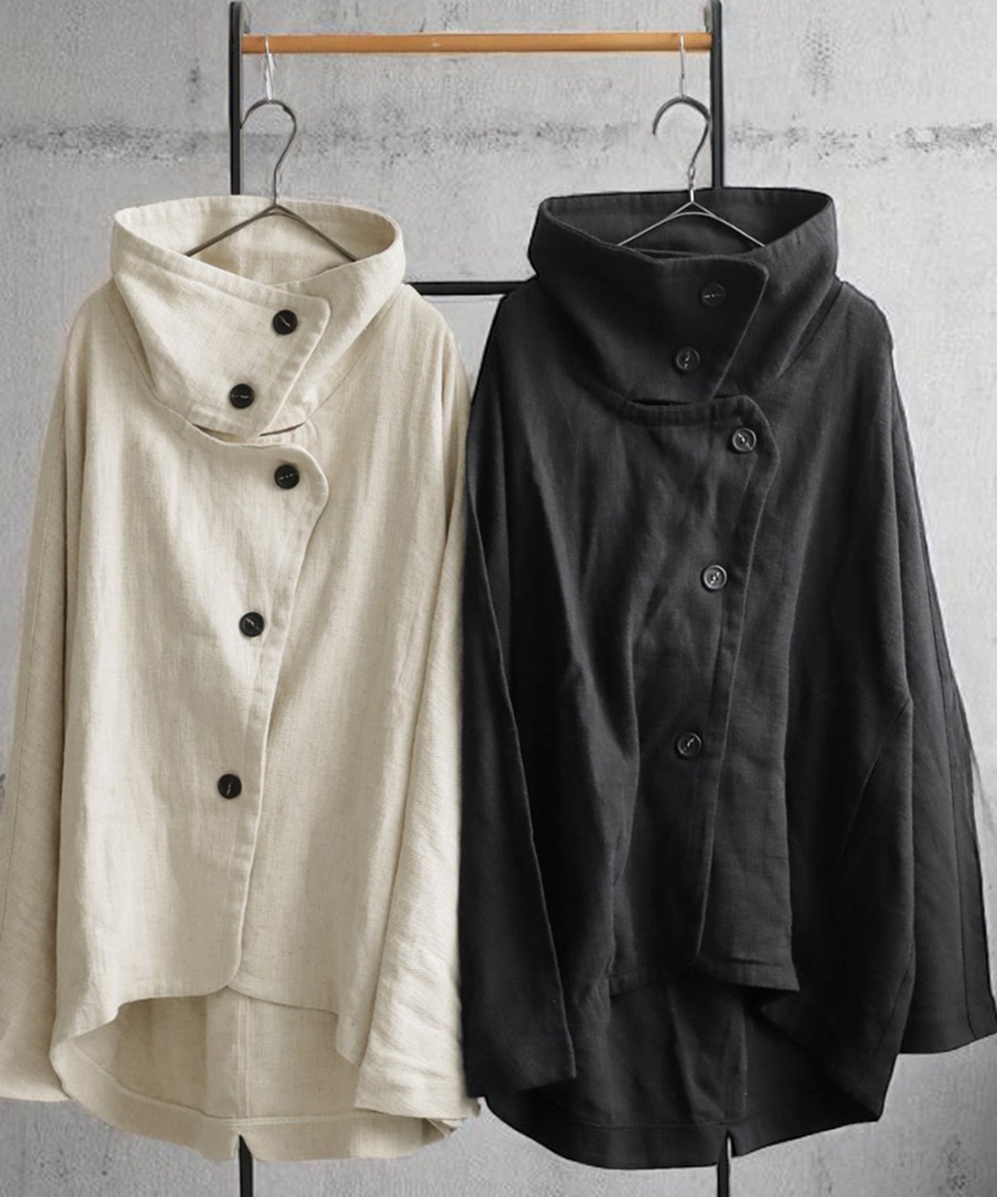 KYO Ladies Linen Cocoon Jacket