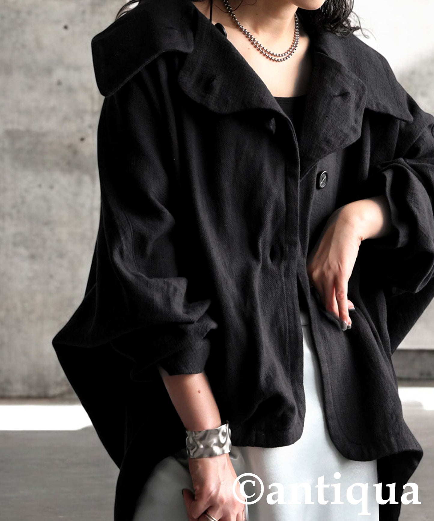 KYO Ladies Linen Cocoon Jacket