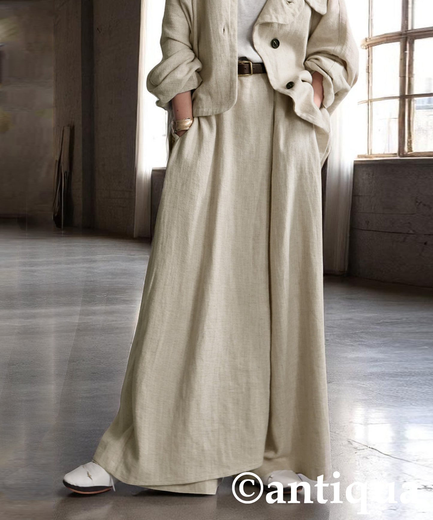 KYO Ladies Linen Cafe Pants