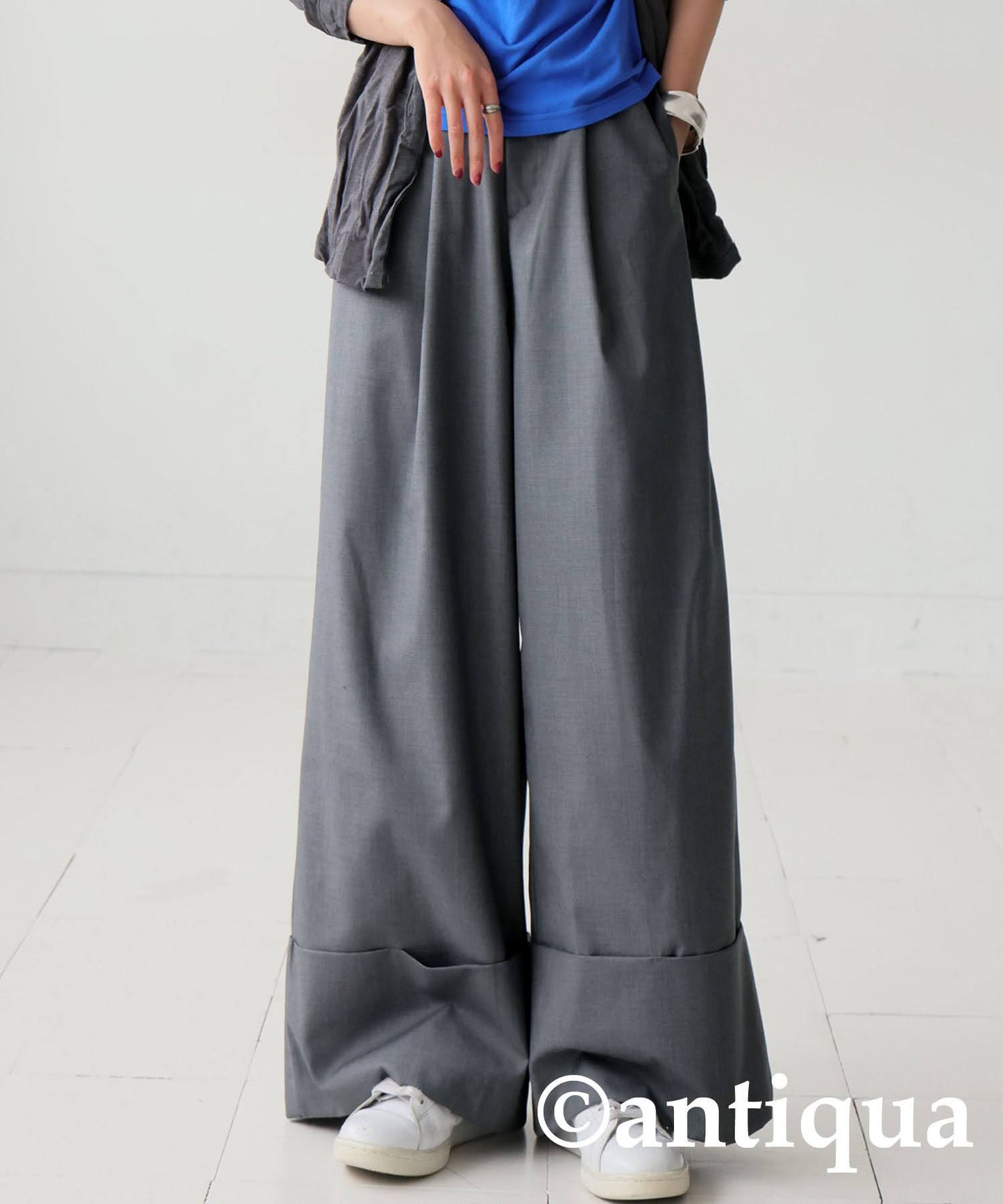 KYO Ladies Wide Tuck Design Pants