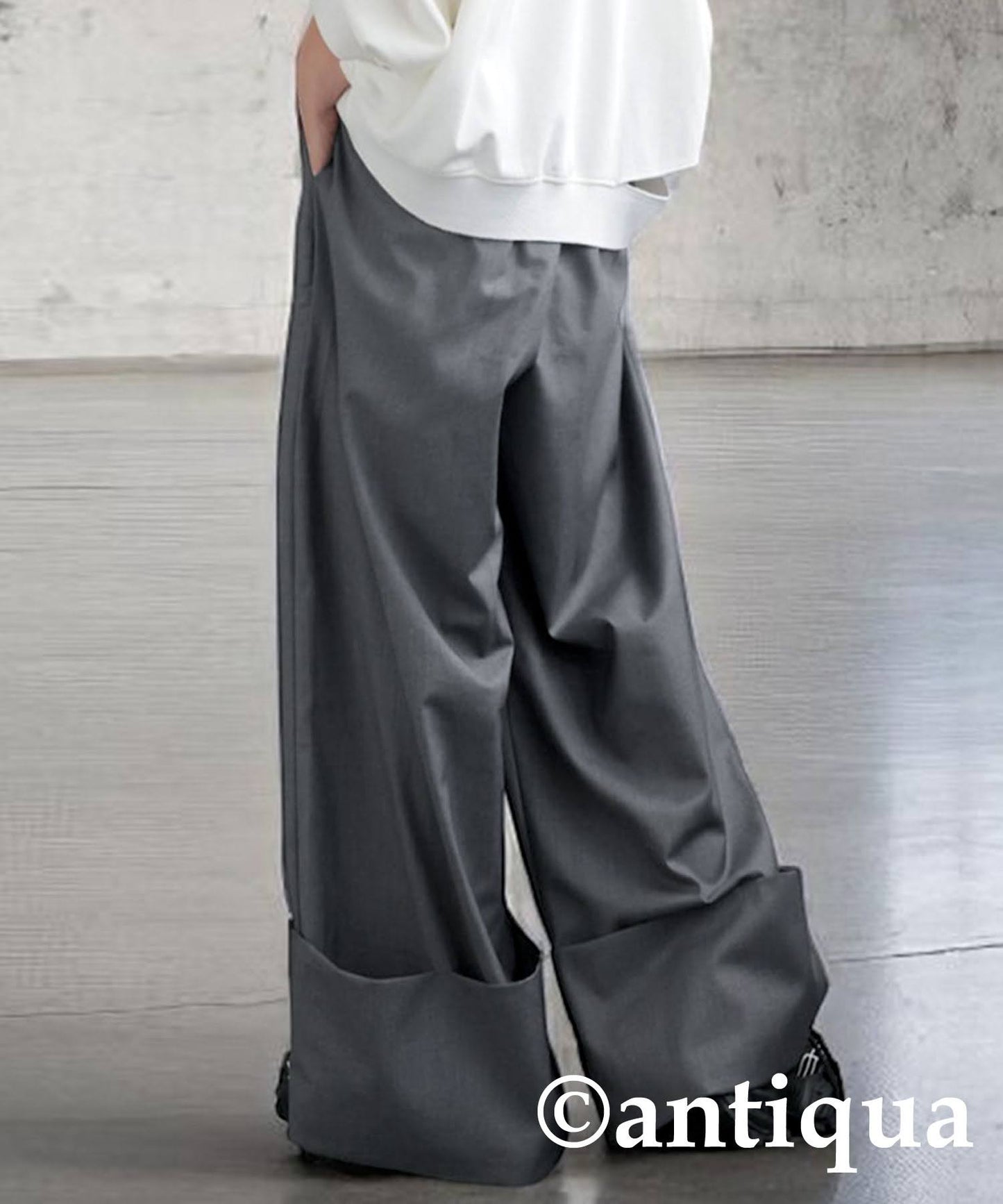 KYO Ladies Wide Tuck Design Pants