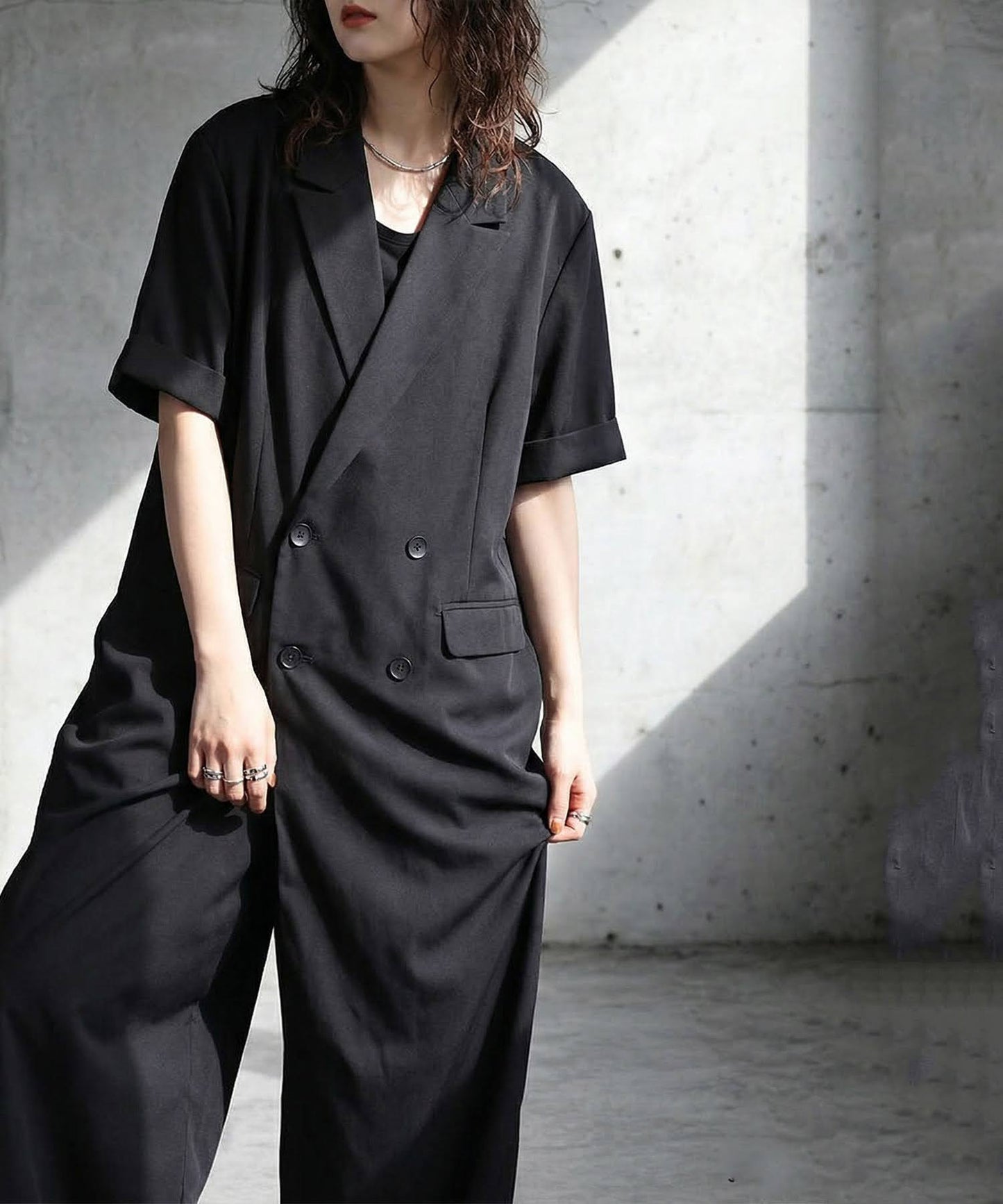 Double-Breasted All-In-One Ladies