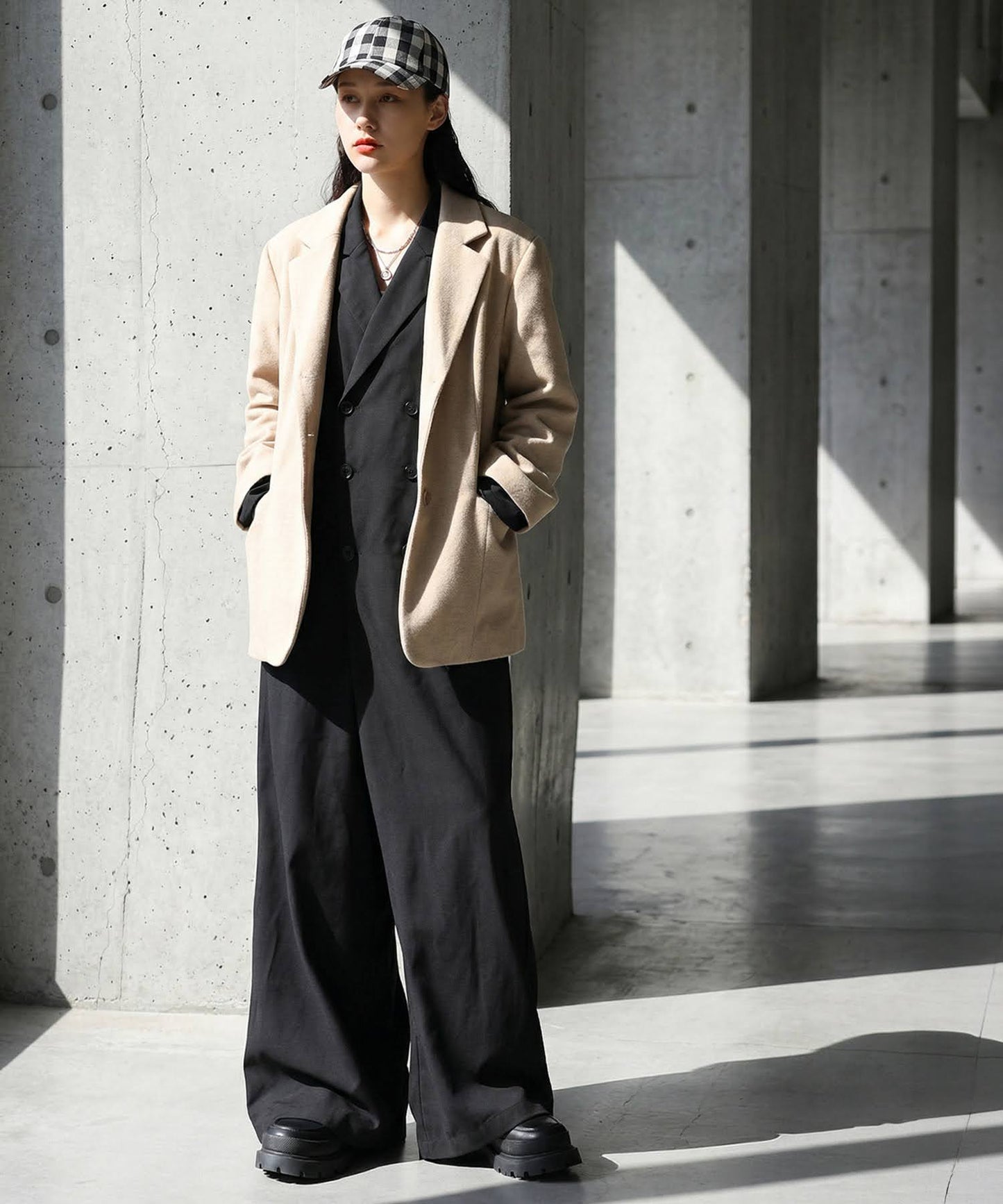 Double-Breasted All-In-One Ladies