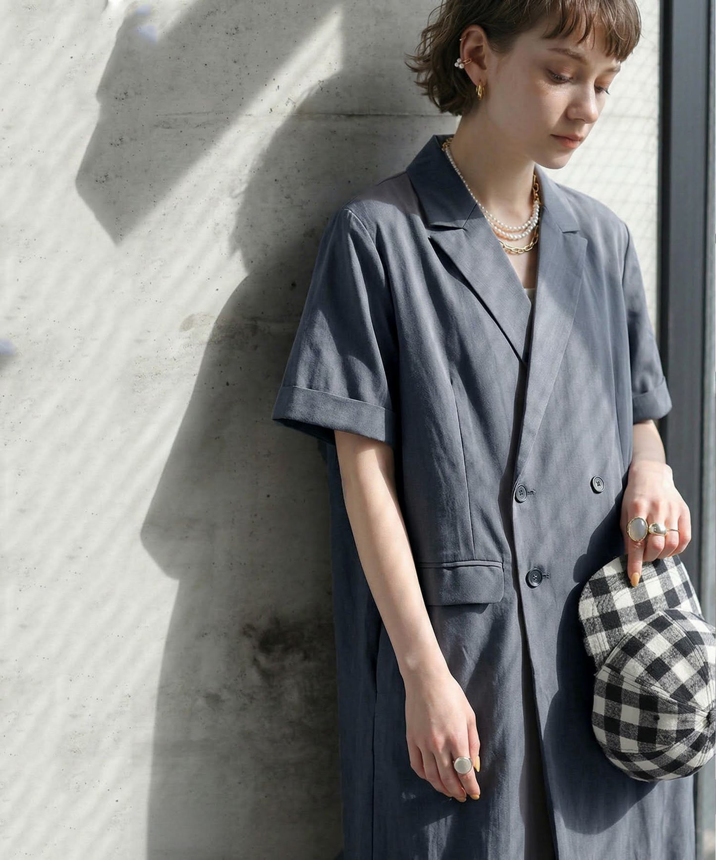 Double-Breasted All-In-One Ladies