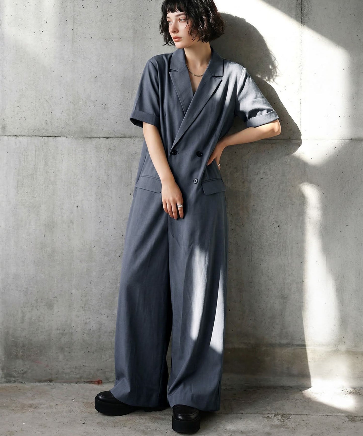 Double-Breasted All-In-One Ladies