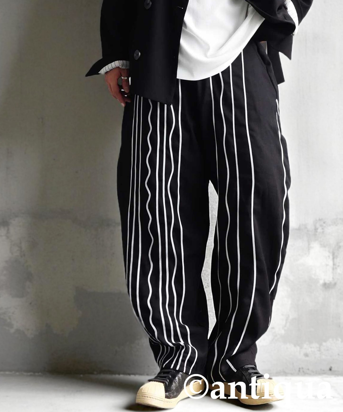KYO Cord Embroidered Balloon Pants Men's