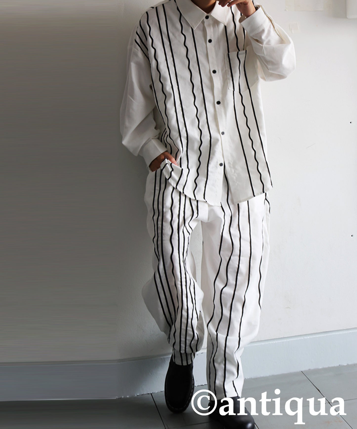 KYO Cord Embroidered Balloon Pants Men's