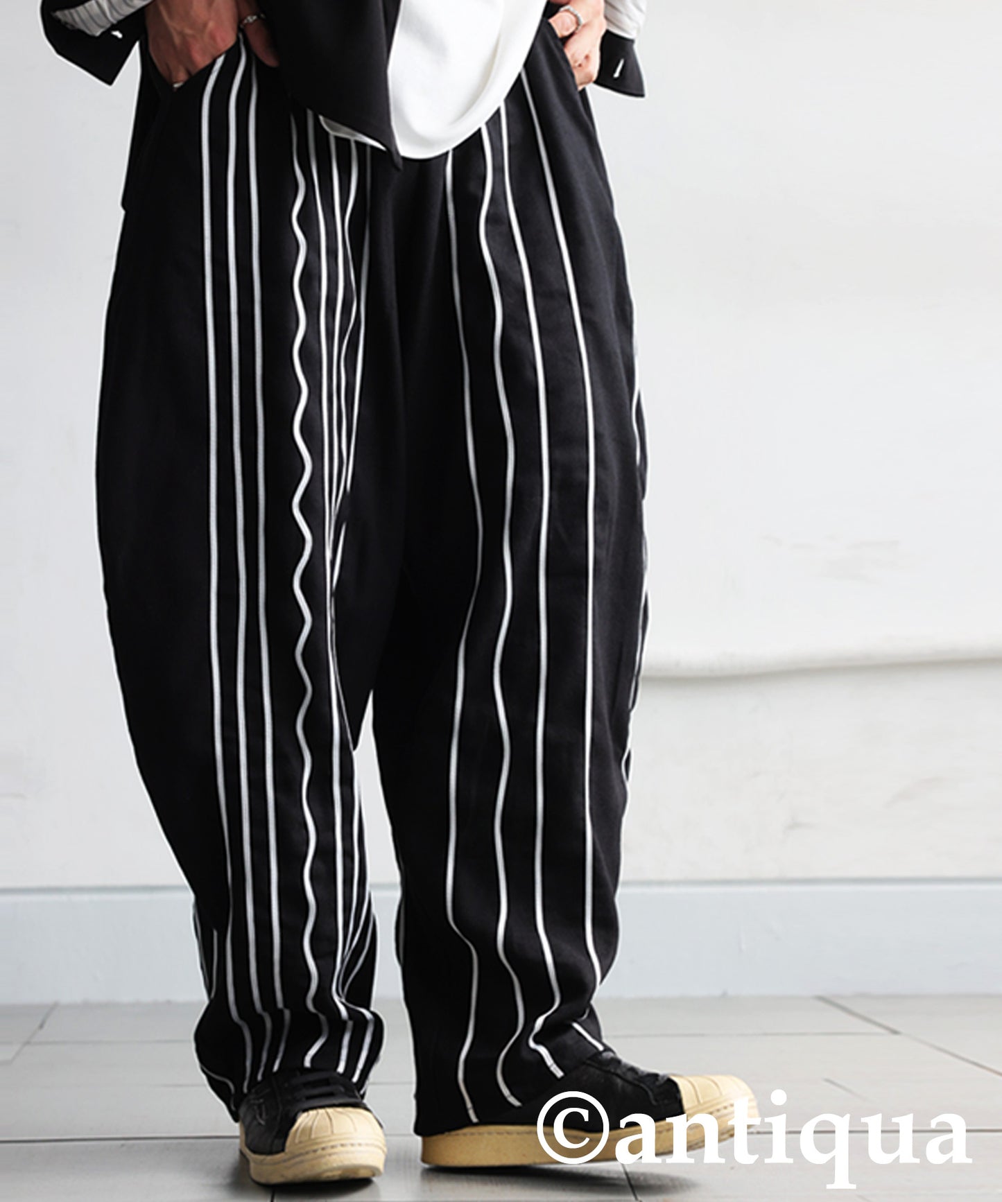 KYO Cord Embroidered Balloon Pants Men's