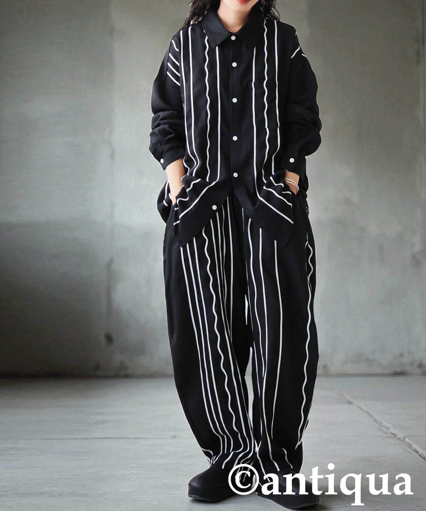 KYO Cord Embroidered Shirt Ladies