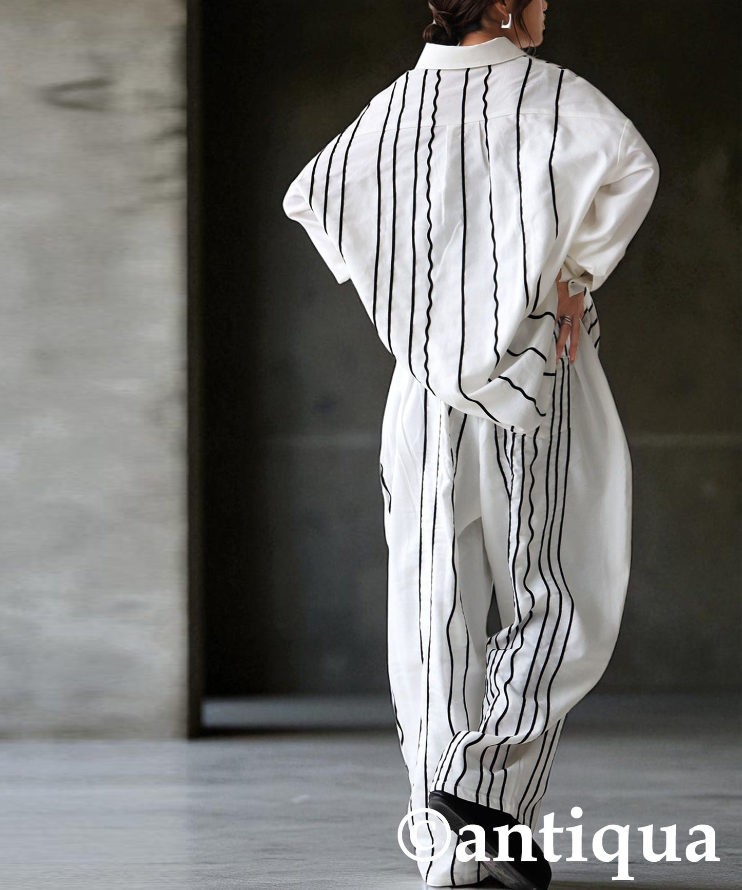 KYO Cord Embroidered Shirt Ladies