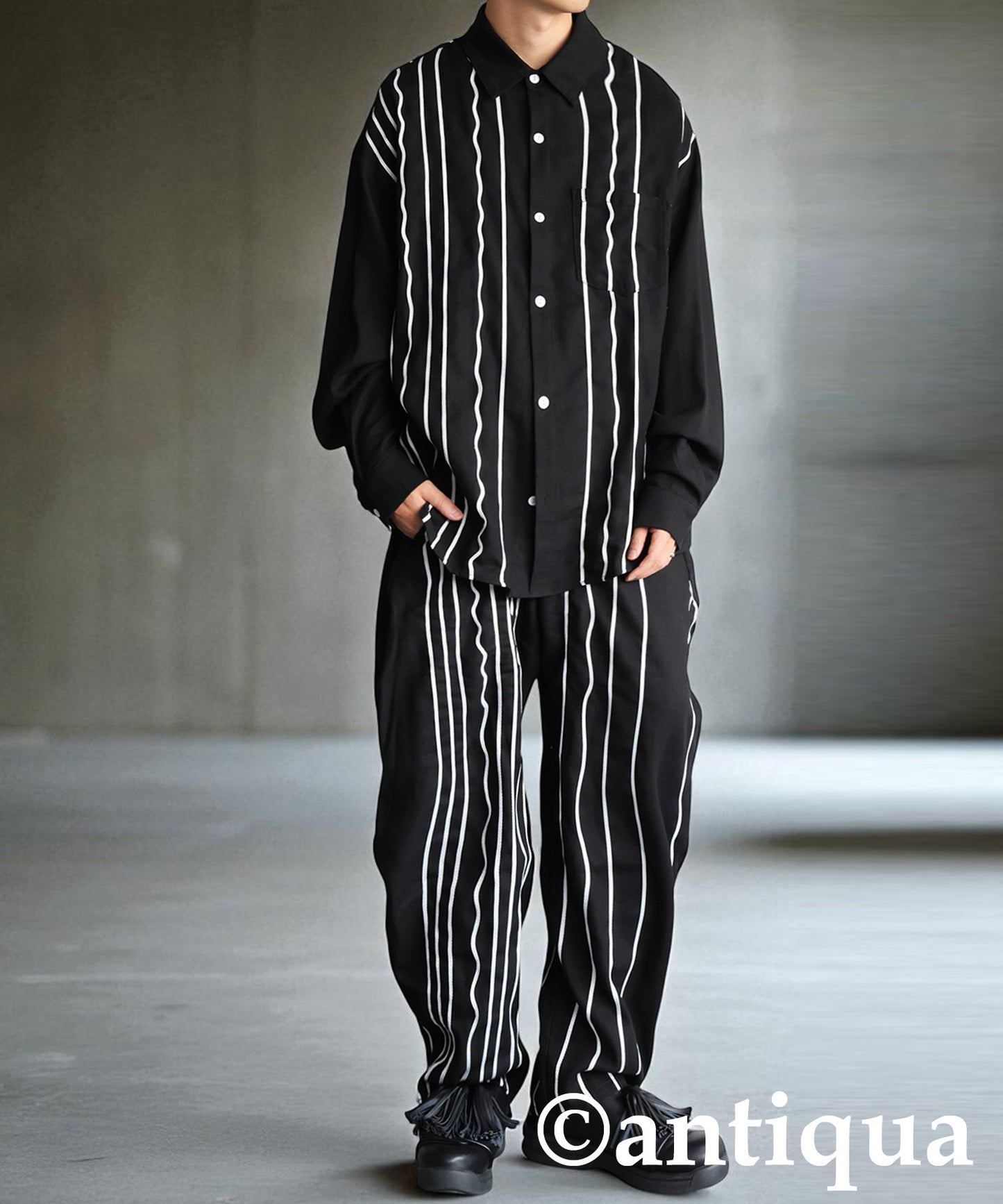 KYO Cord Embroidered Shirt Men's