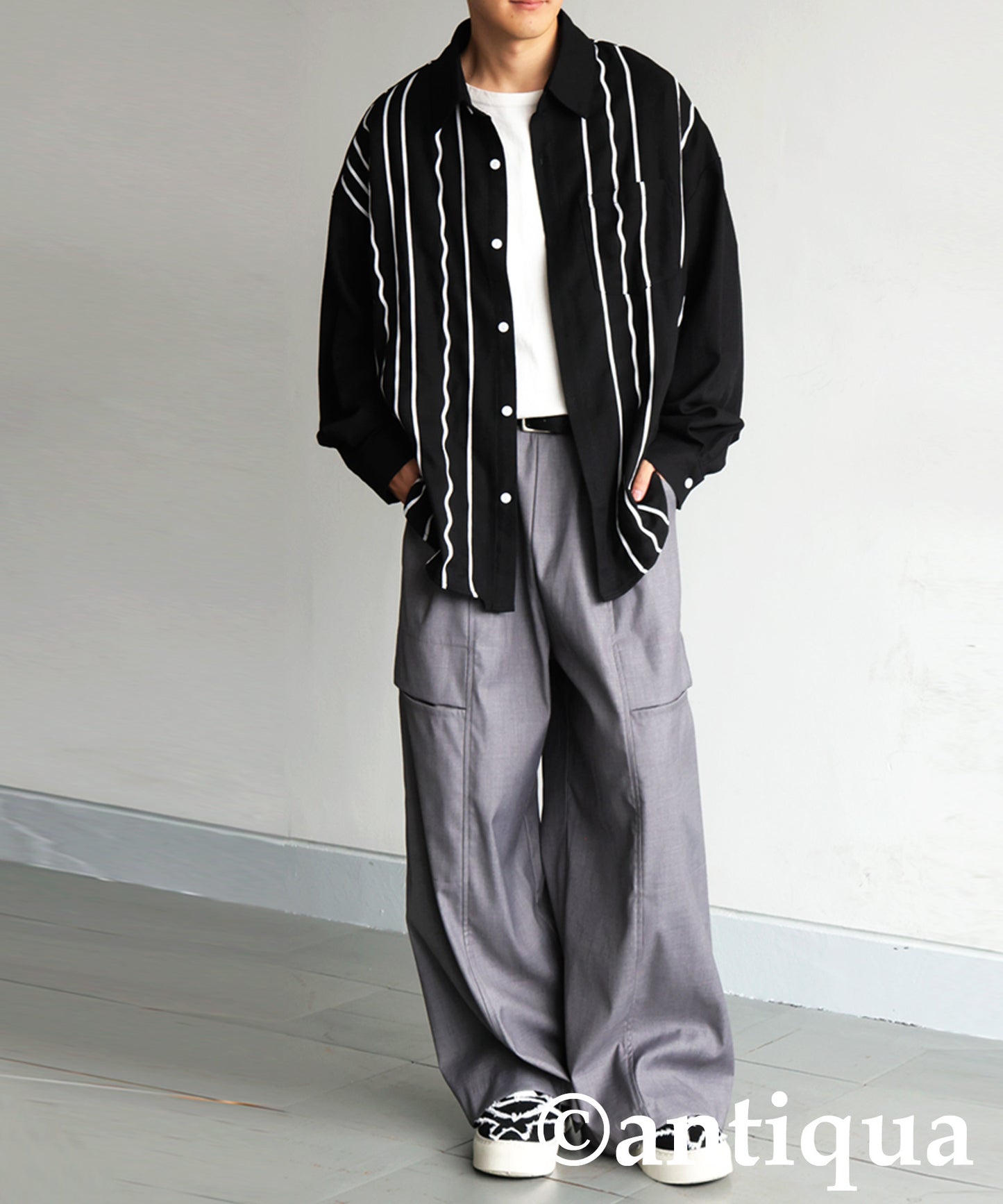 KYO Cord Embroidered Shirt Men's