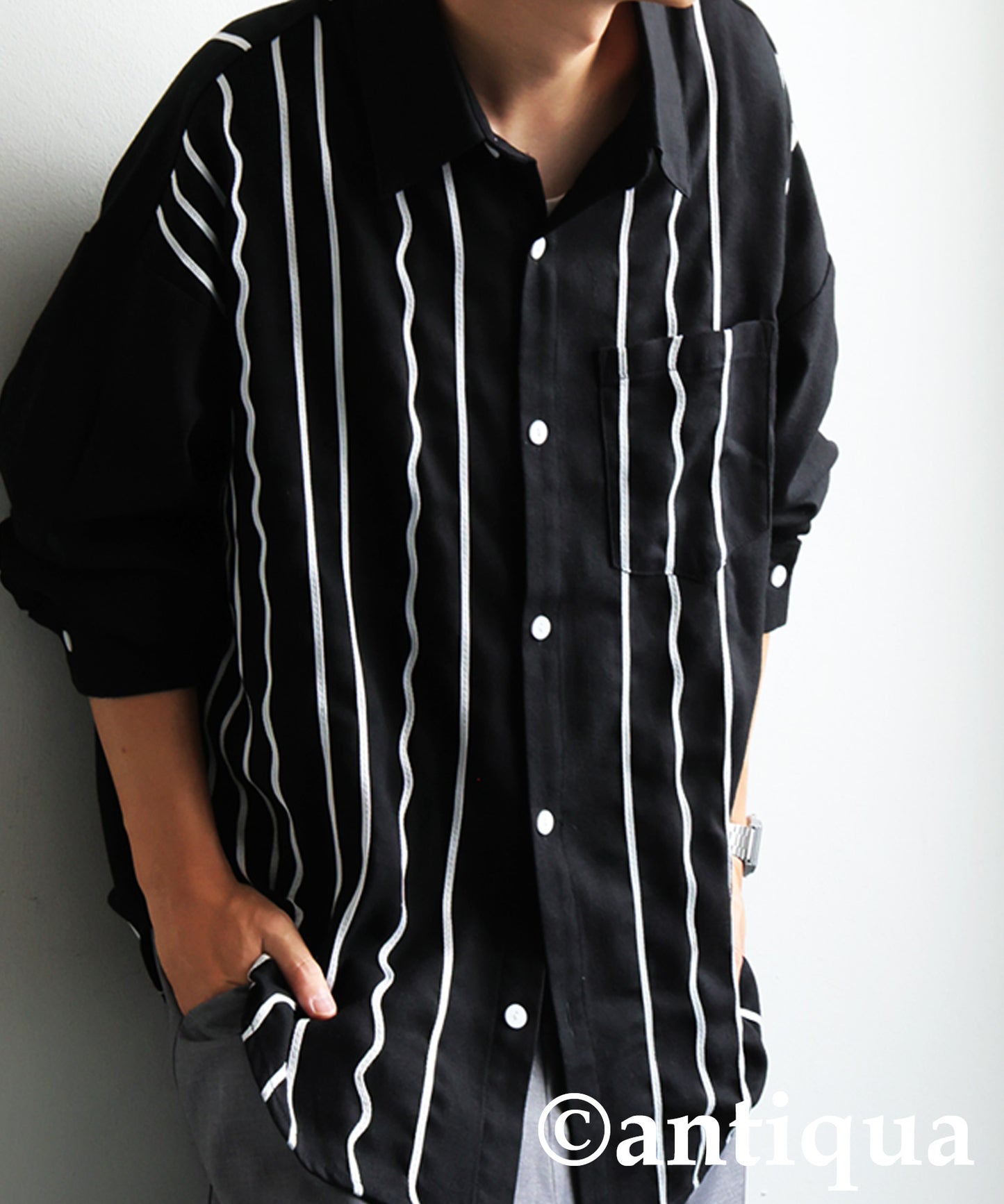 KYO Cord Embroidered Shirt Men's