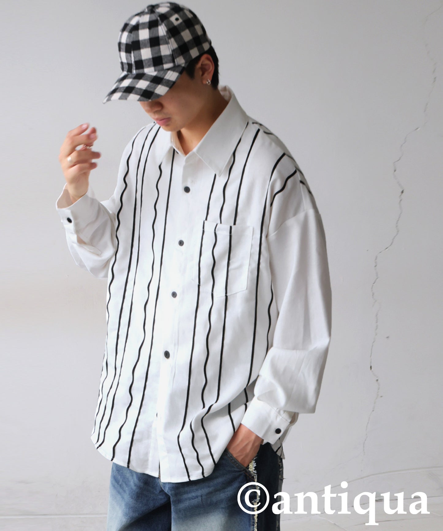 KYO Cord Embroidered Shirt Men's