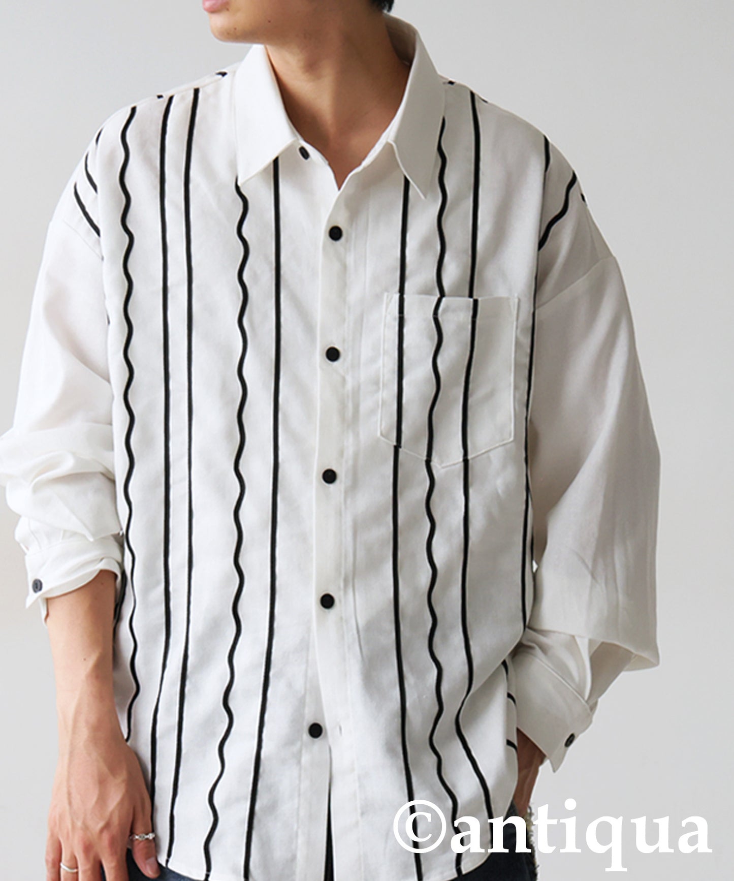 KYO Cord Embroidered Shirt Men's