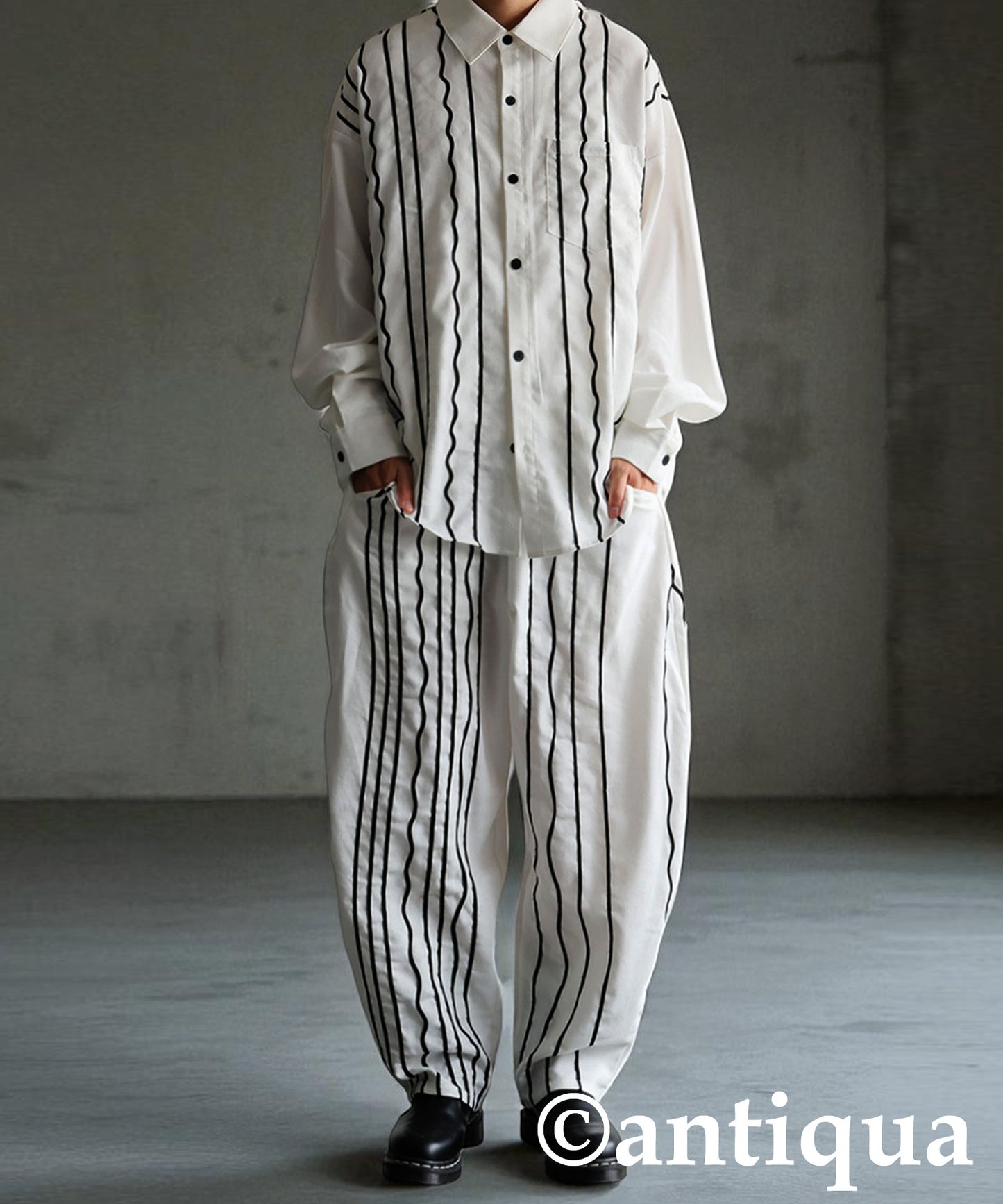 KYO Cord Embroidered Shirt Men's