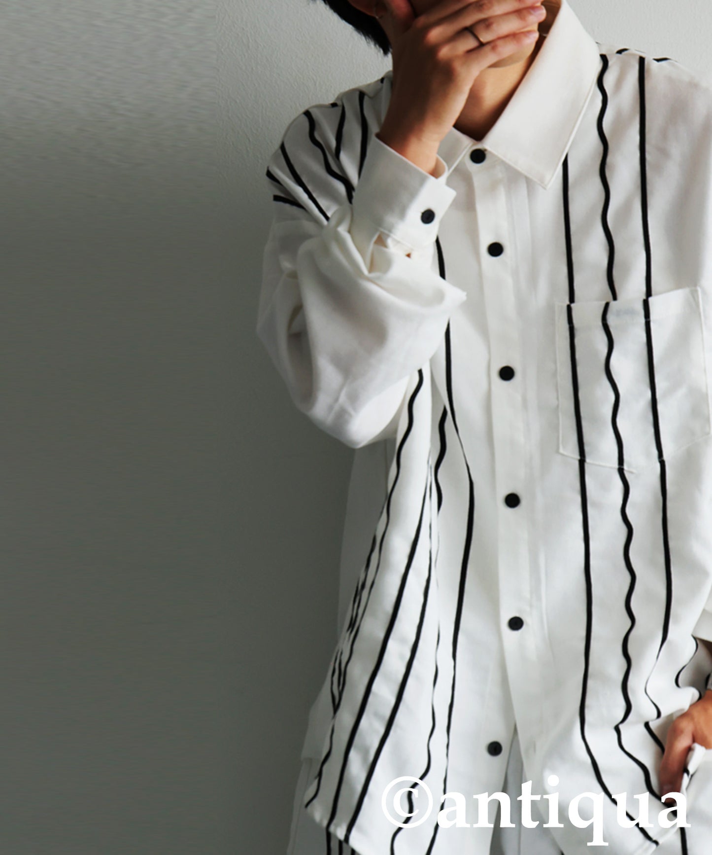 KYO Cord Embroidered Shirt Men's