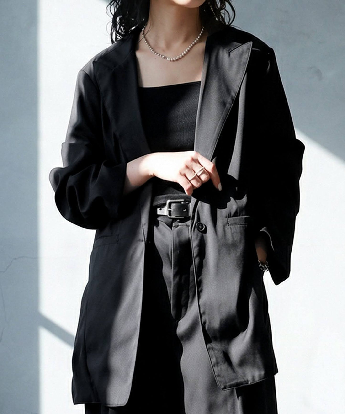 Side-Zip Tailored Jacket Ladies