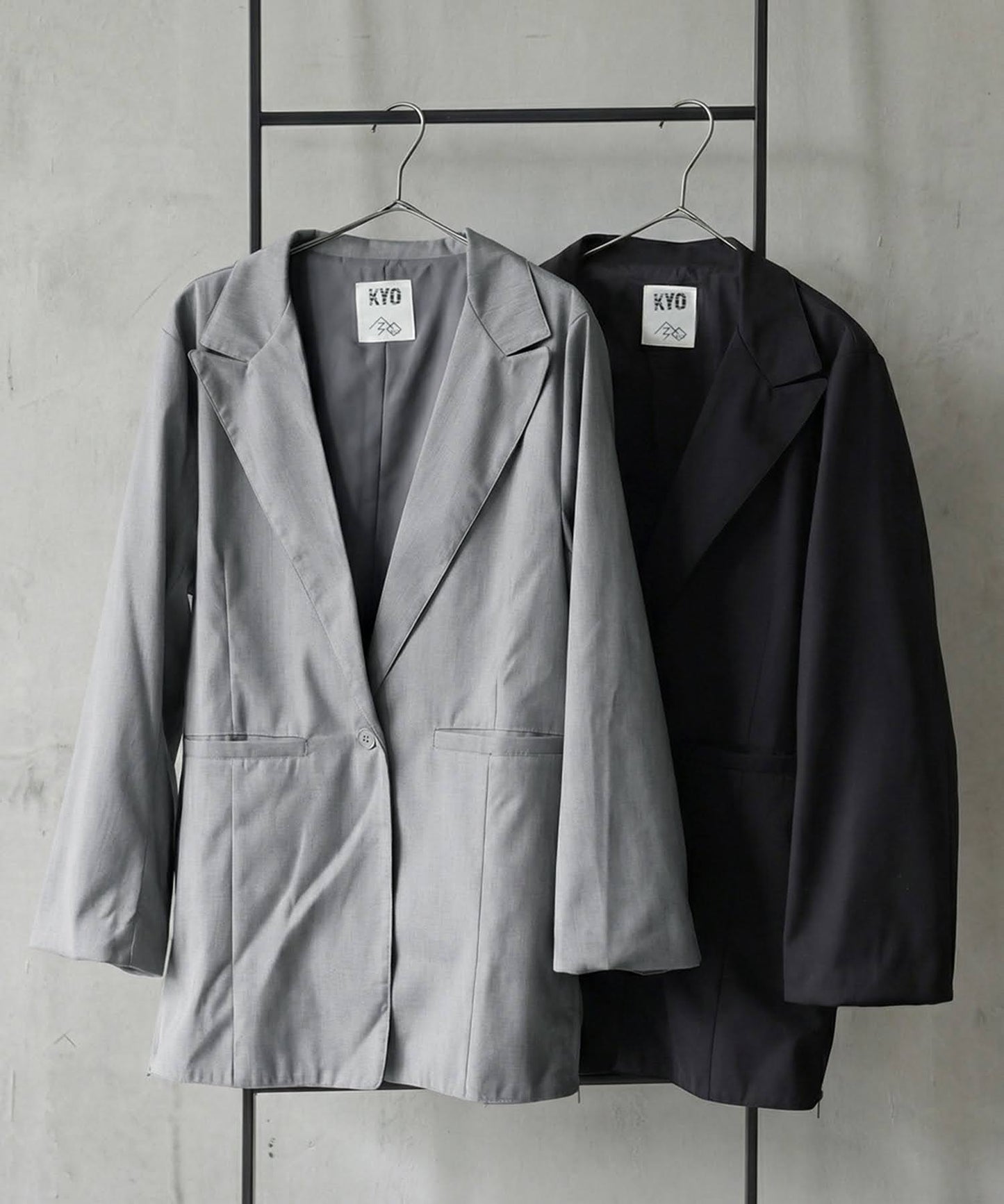 Side-Zip Tailored Jacket Ladies