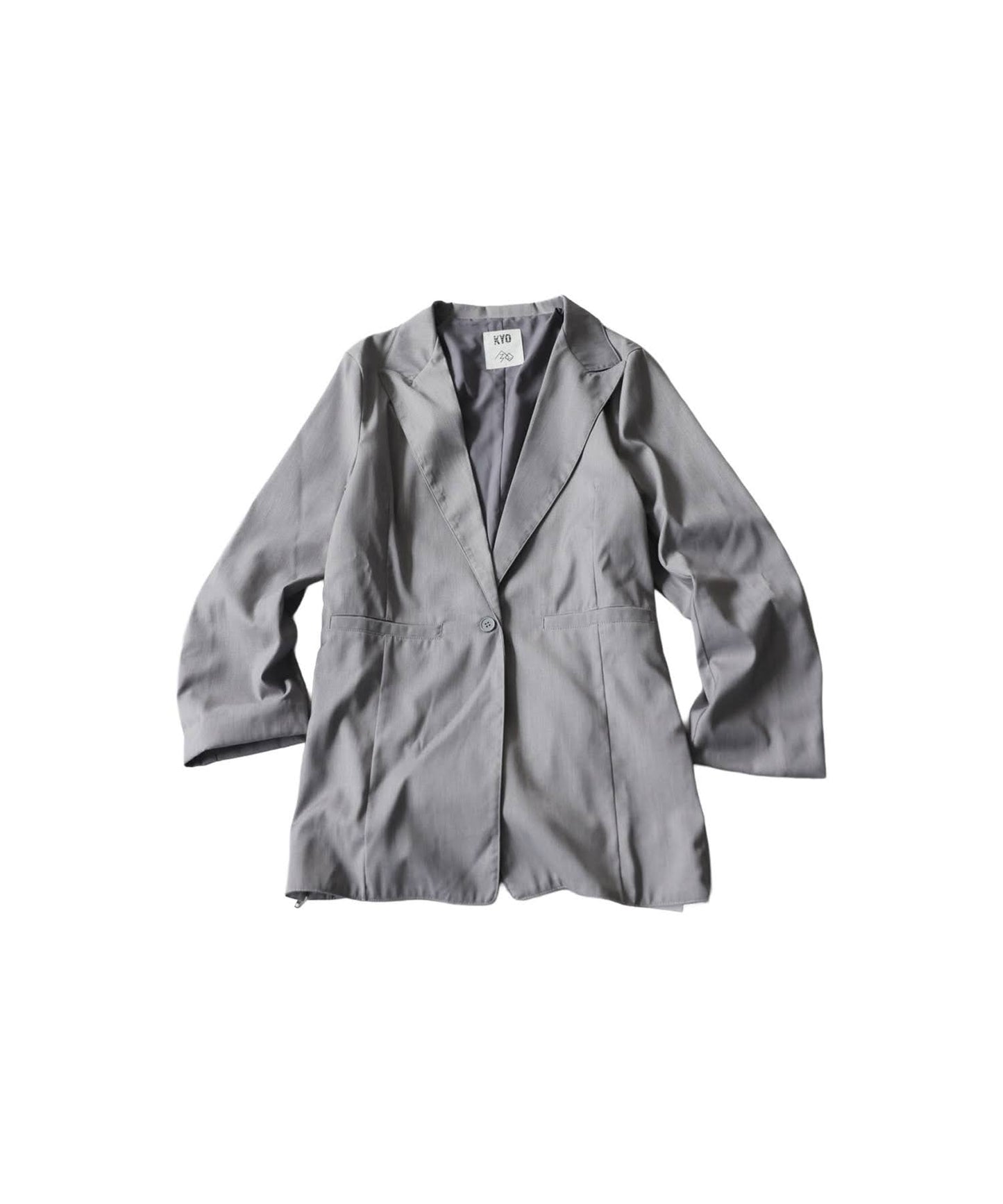 Side-Zip Tailored Jacket Ladies