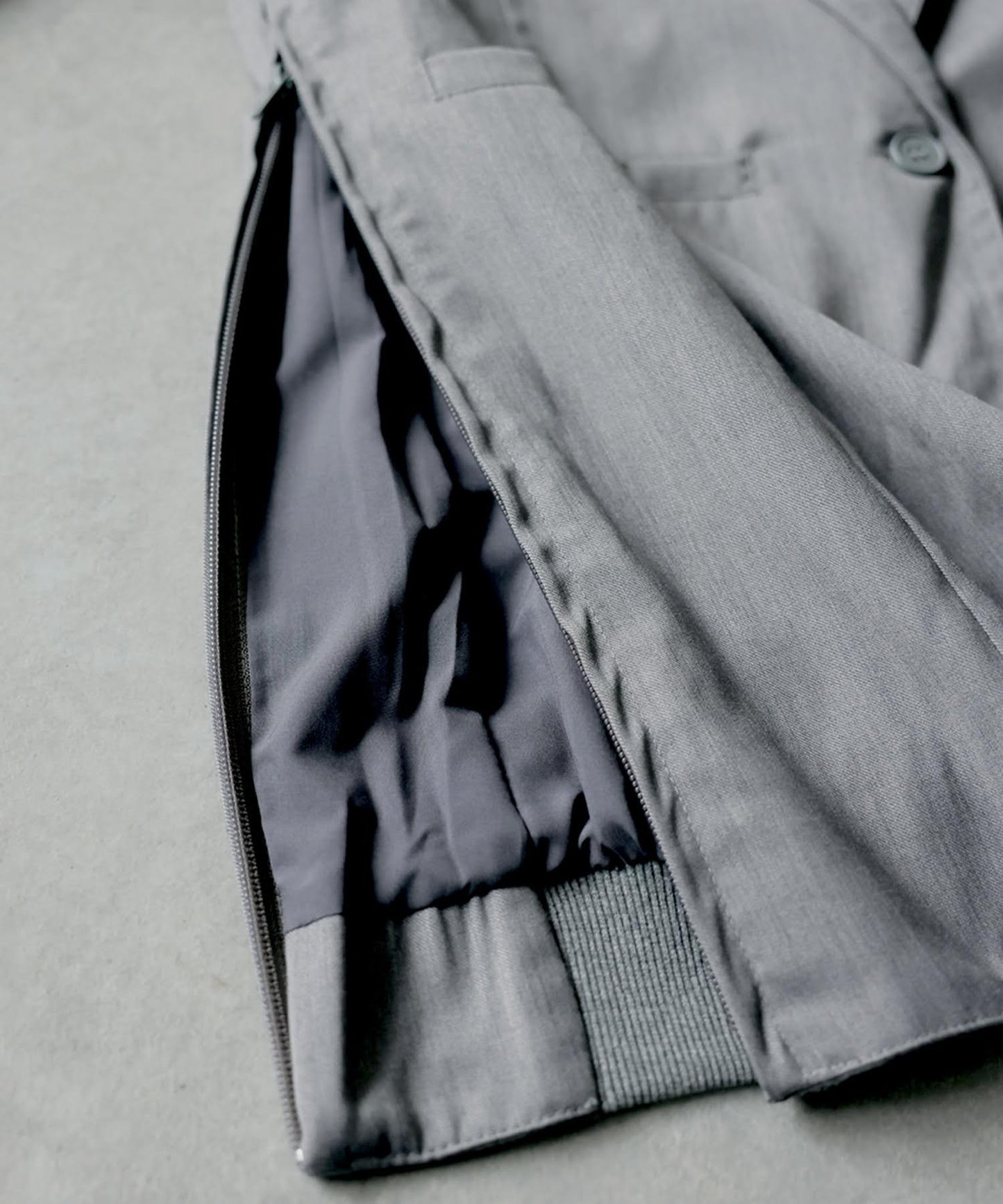 Side-Zip Tailored Jacket Ladies