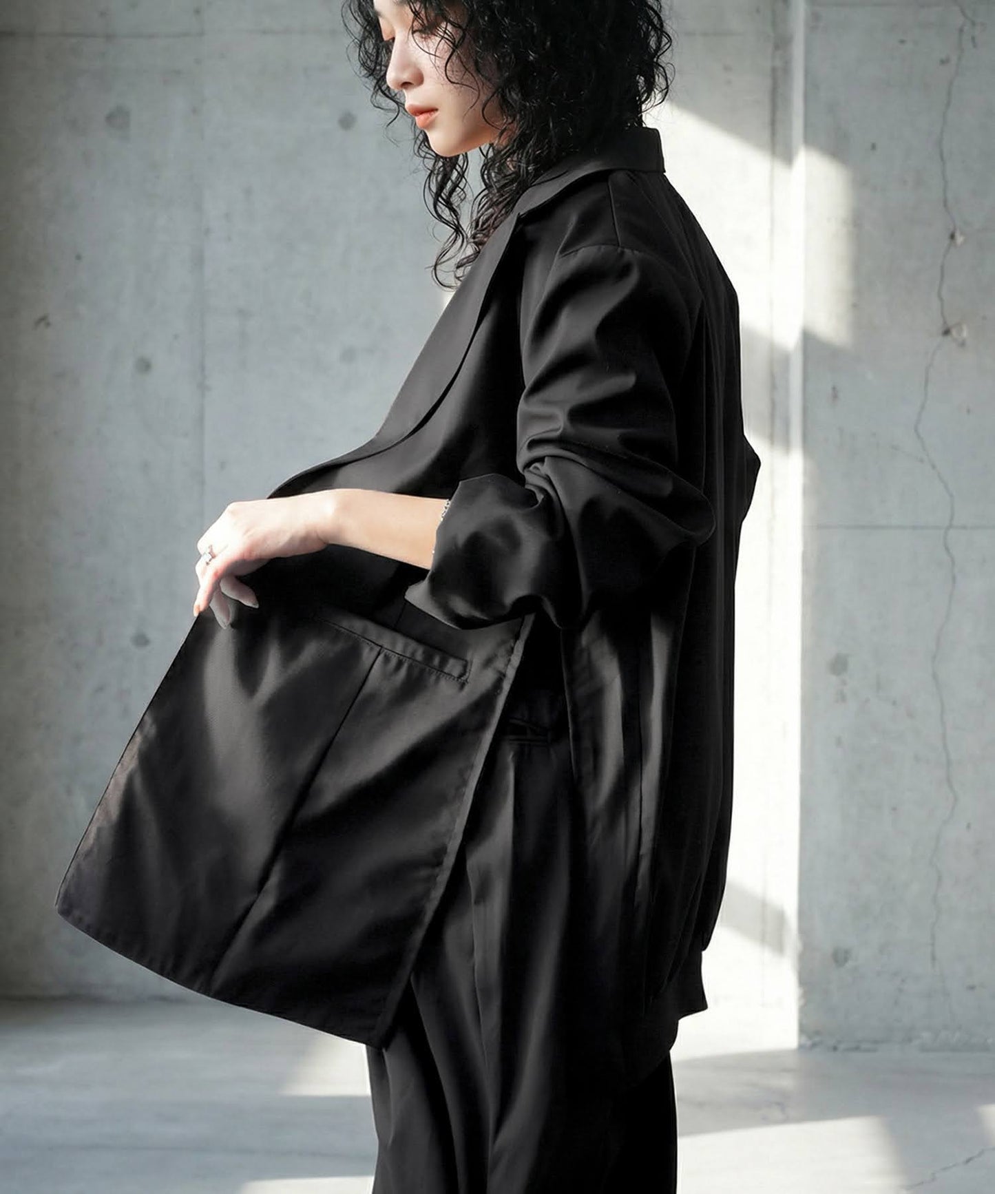 Side-Zip Tailored Jacket Ladies